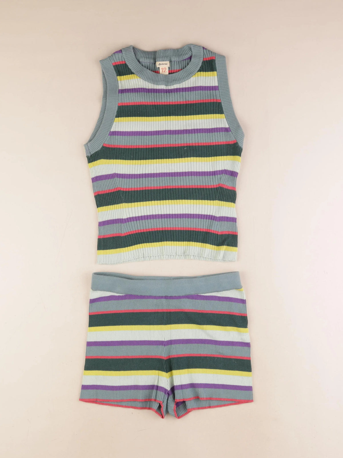 Bellerose - ensemble multicolore - 12 ans