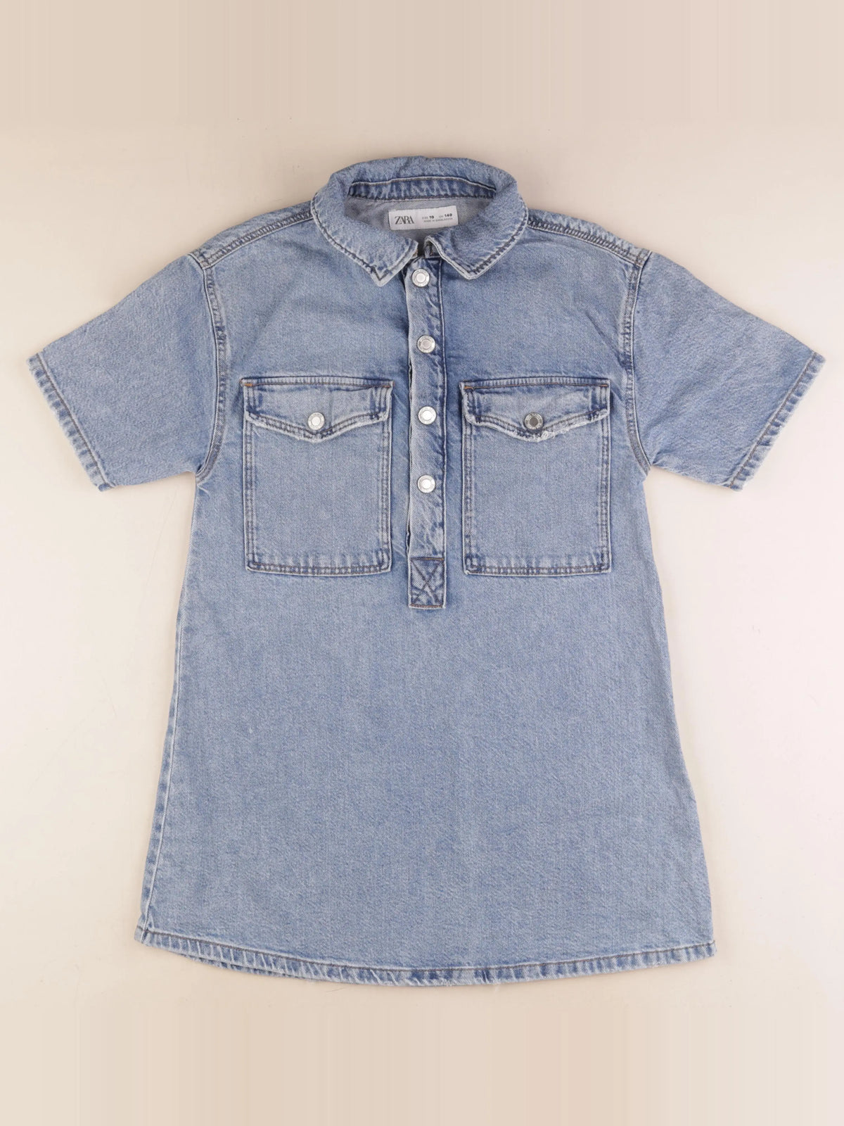 Zara - robe bleu - 10 ans