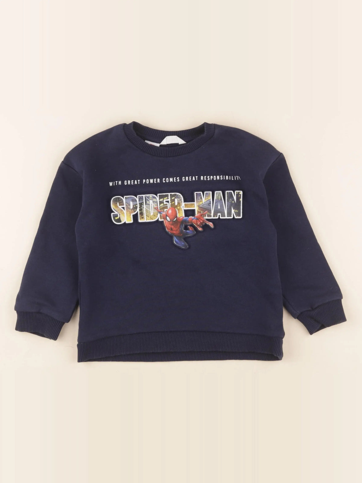 Mango - sweat bleu - 3/4 ans