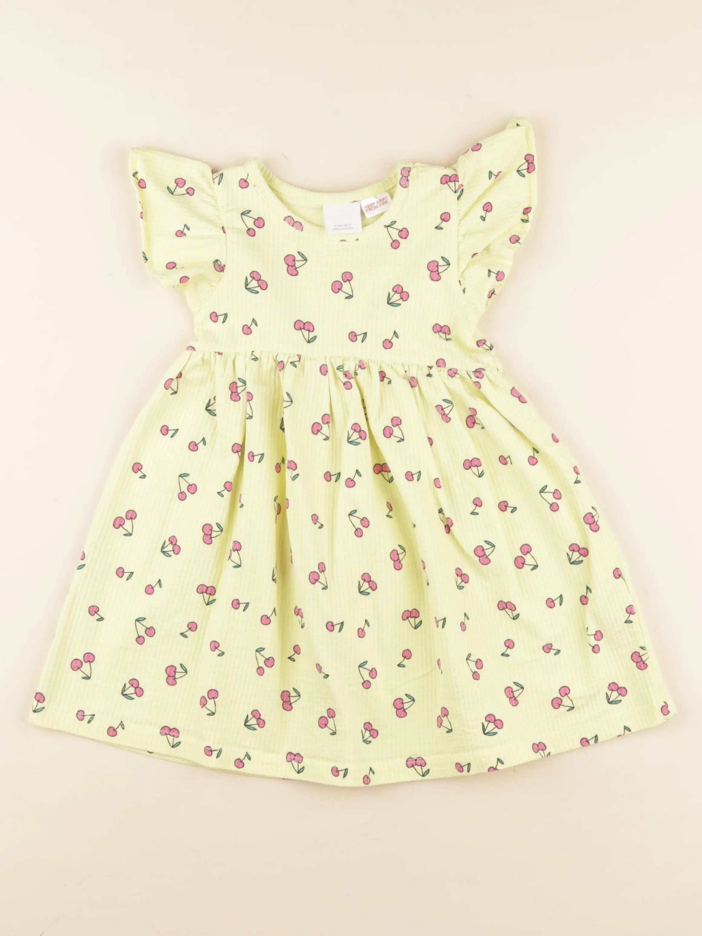 Zara - robe jaune - 3 ans