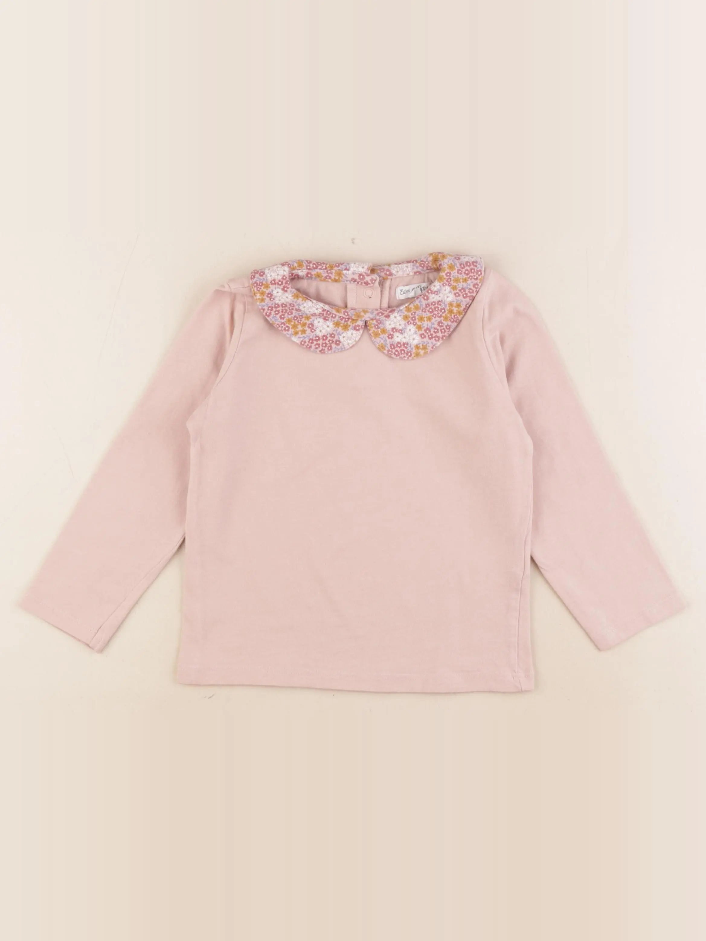 Eden & Victor - tee-shirt rose - 4 ans