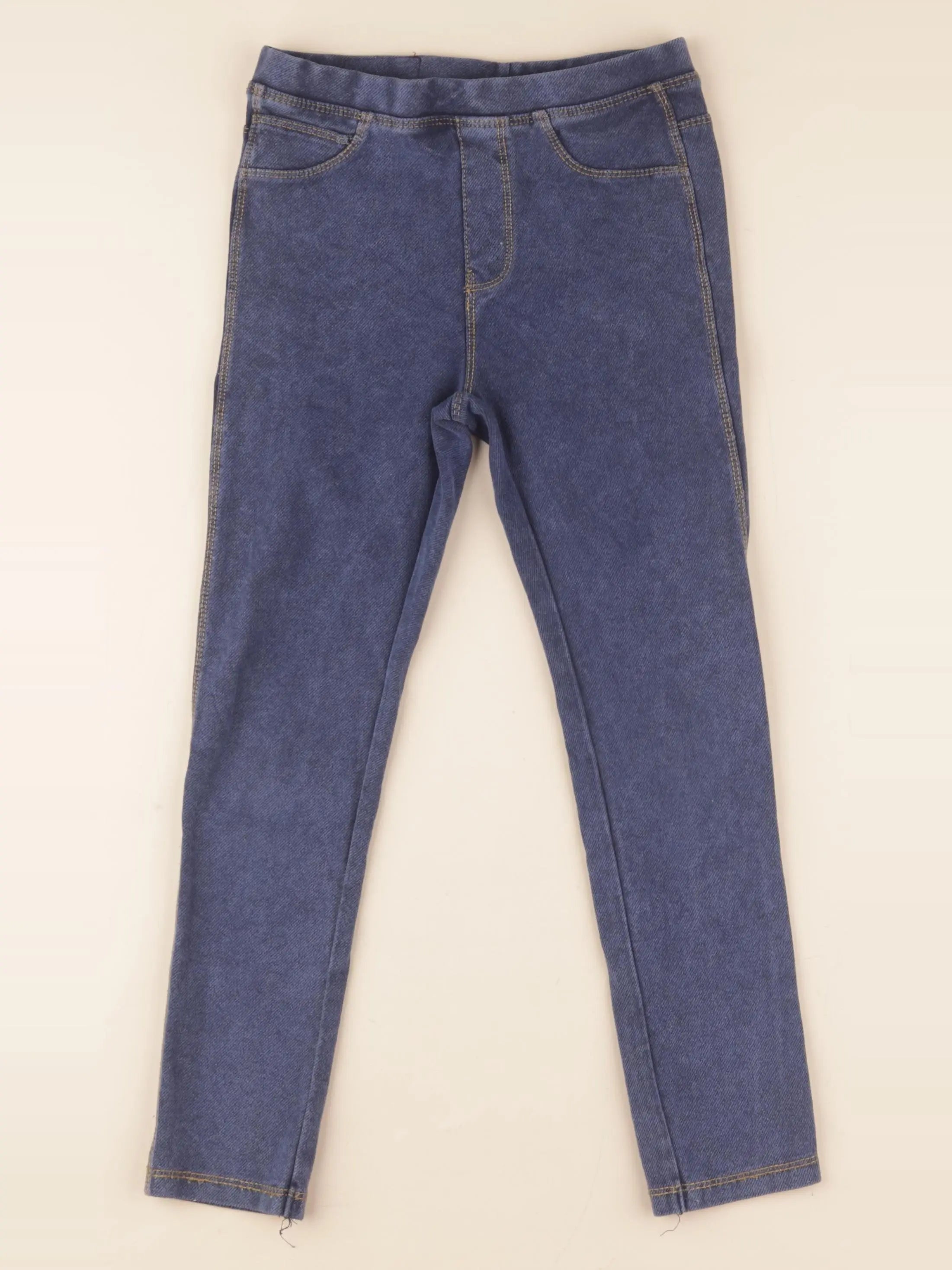 Zara - jegging bleu - 7 ans