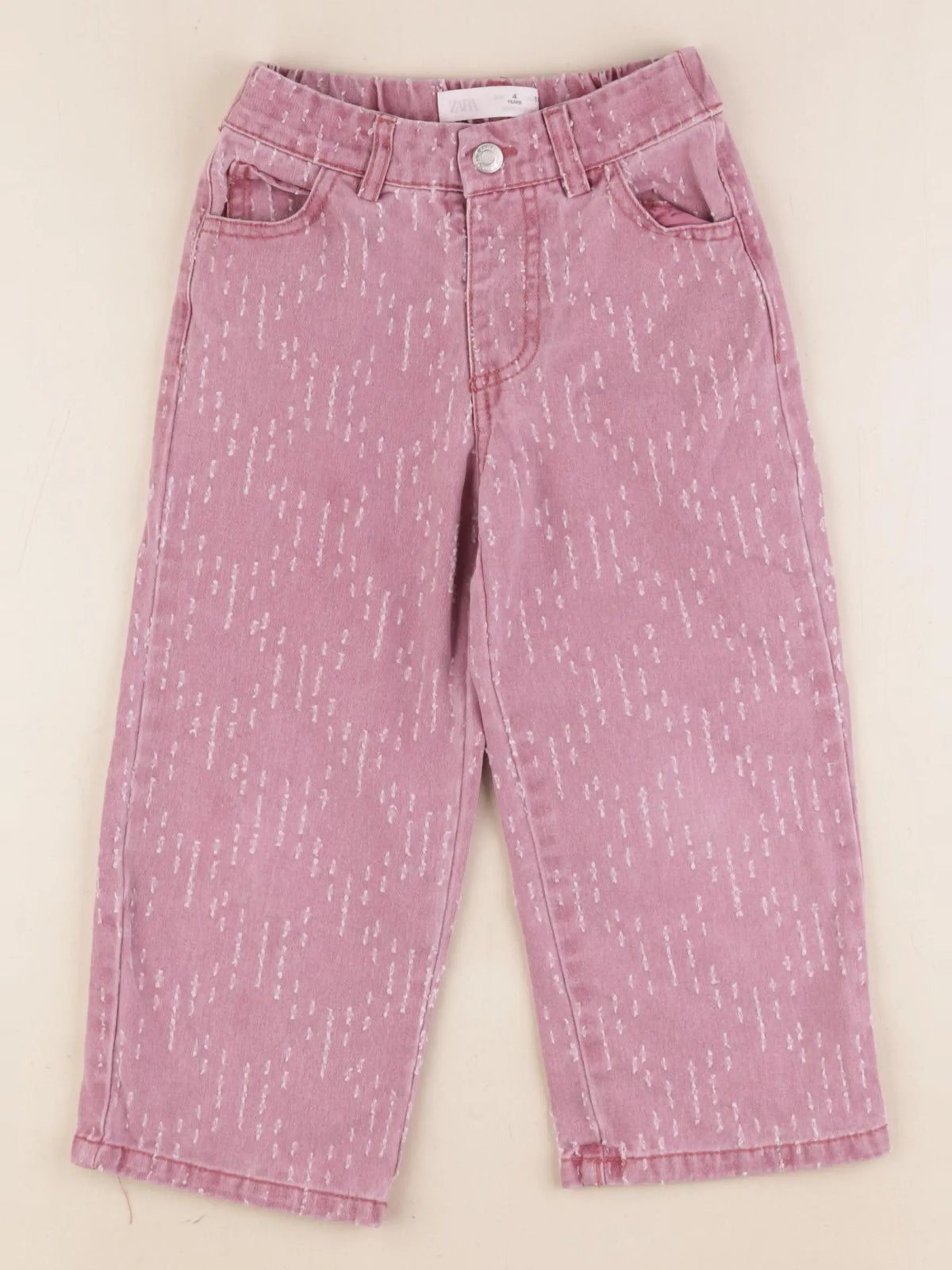 Zara - pantalon rose - 4 ans
