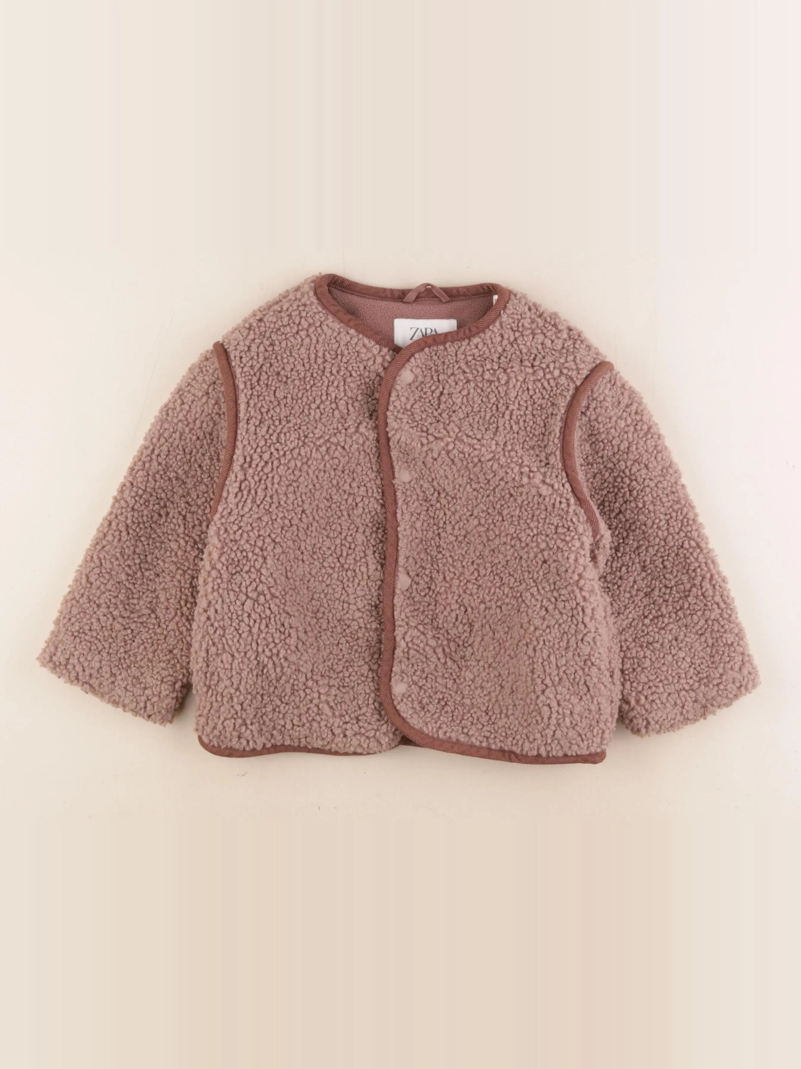 Zara - veste marron - 4 ans