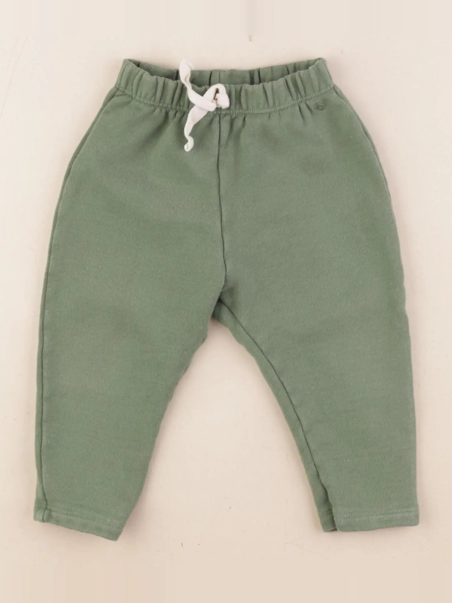 Petit Bateau - jogging vert - 18 mois