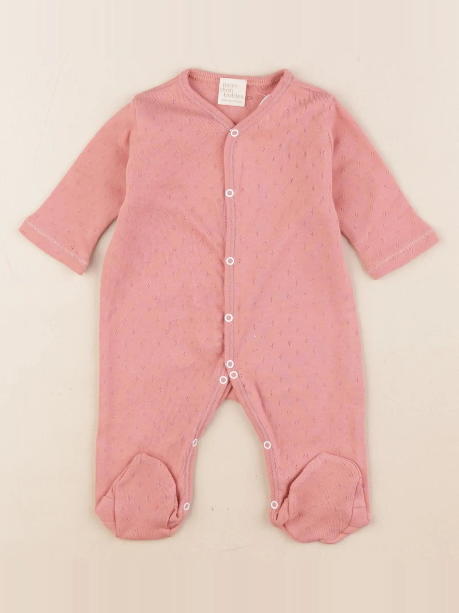 Pyjama coton rose foncé