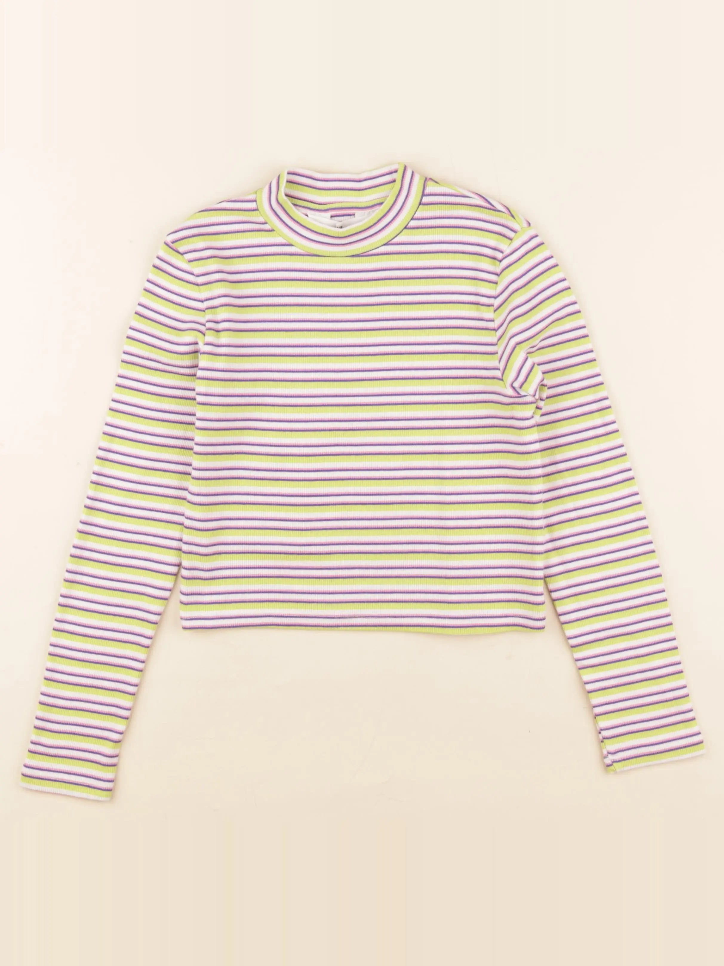 H&M - sous-pull multicolore - 8/10 ans