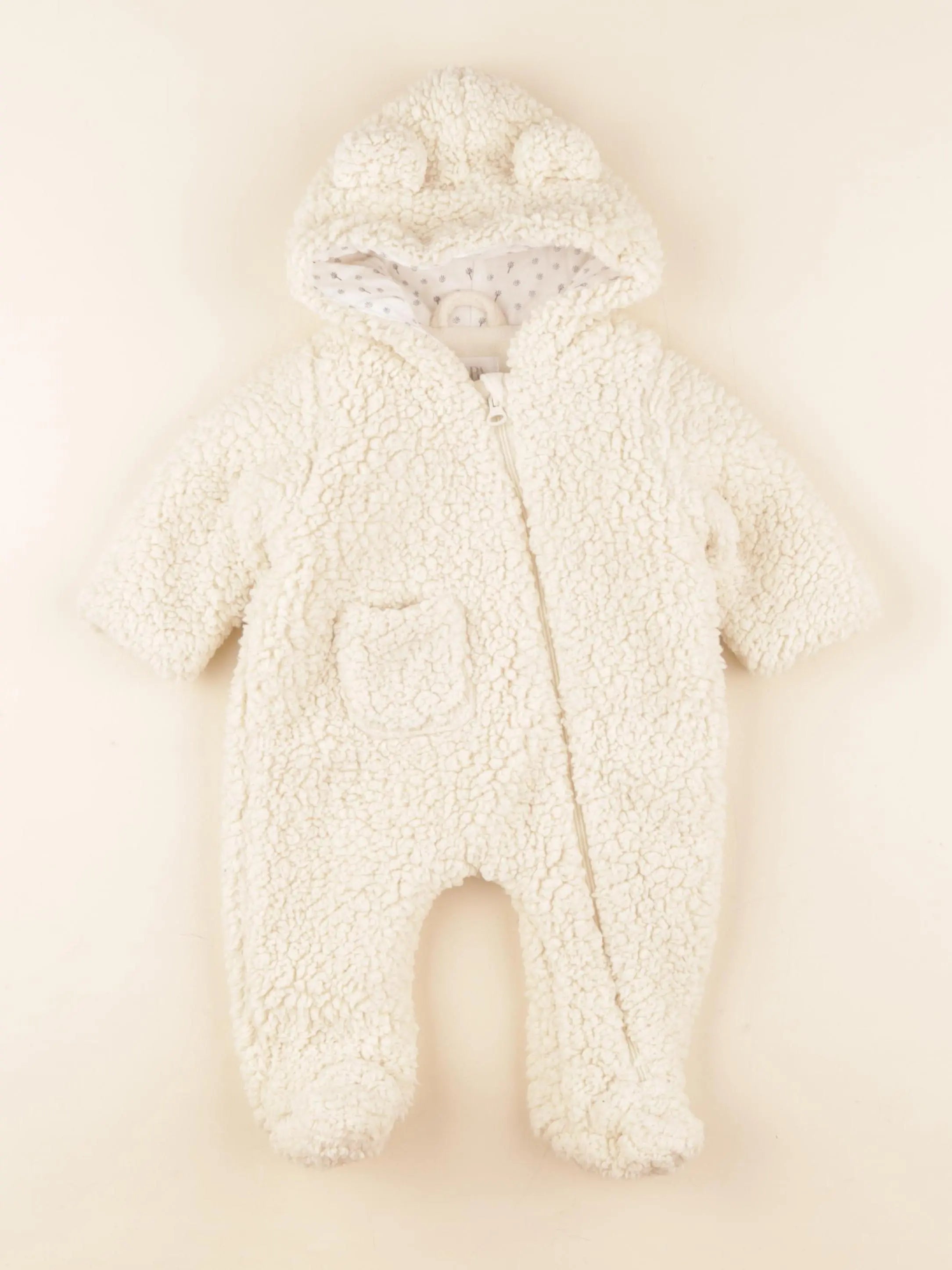 Zara - combi-pilote beige - 0/1 mois