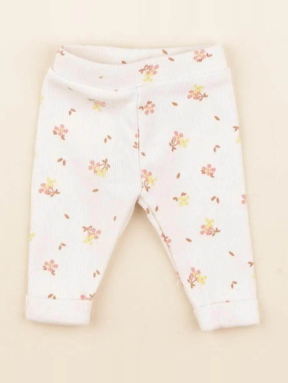 Tape à l'oeil - legging beige - 1 mois