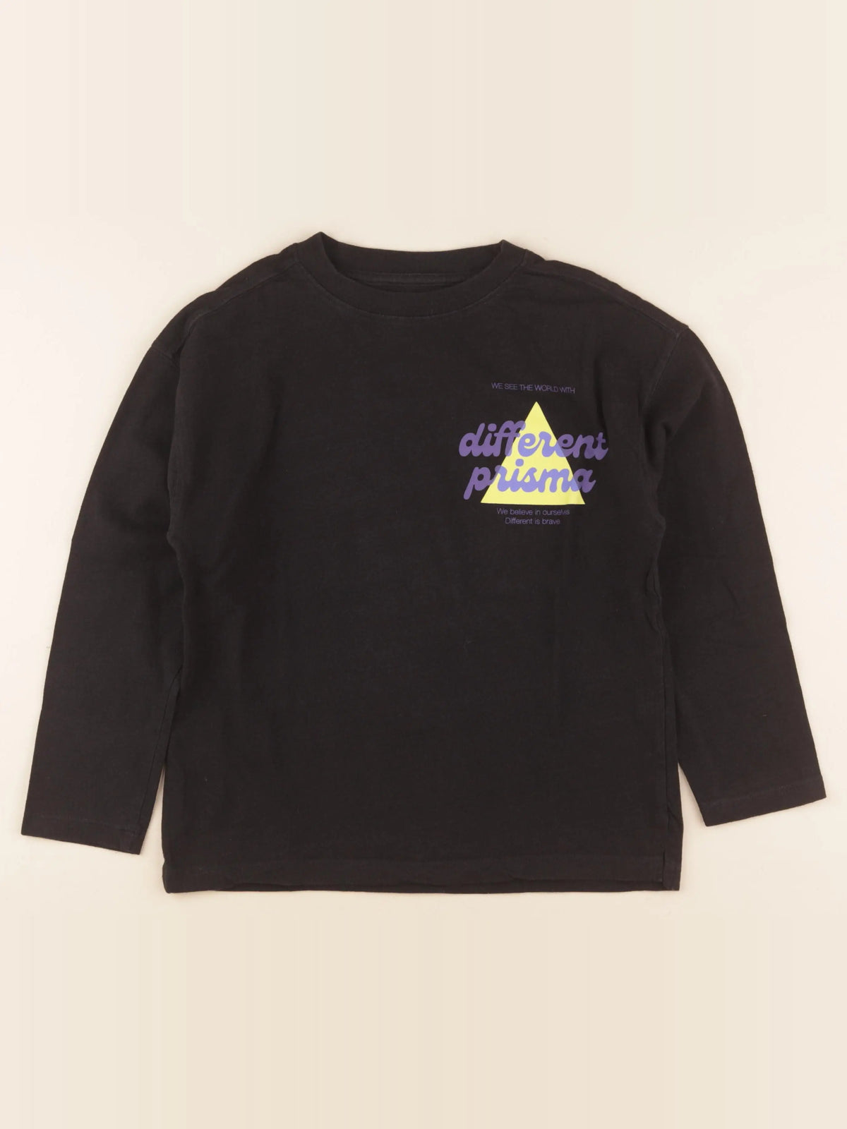 Zara - tee-shirt imprimé au dos noir - 9 ans