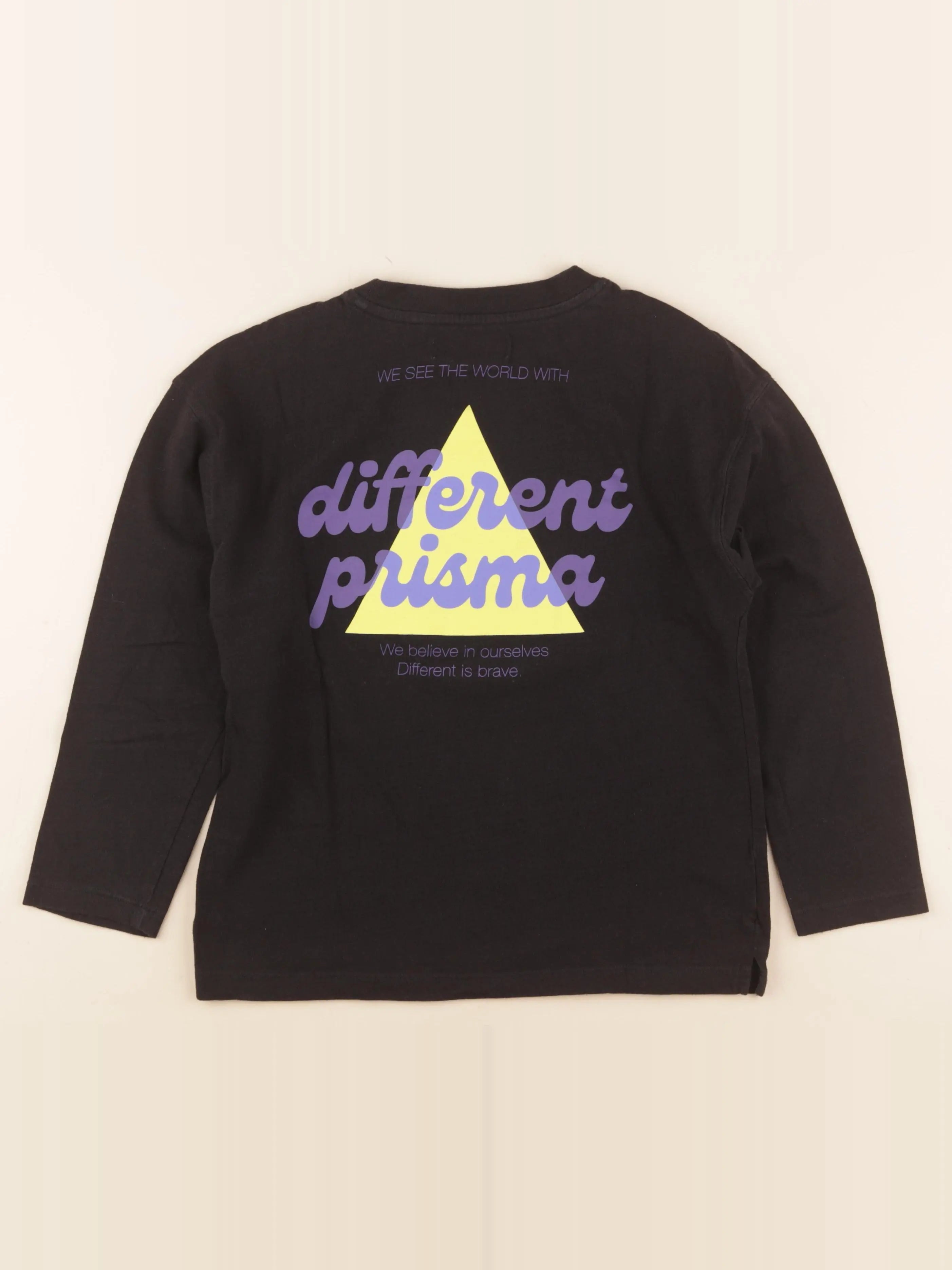 Zara - tee-shirt imprimé au dos noir - 9 ans