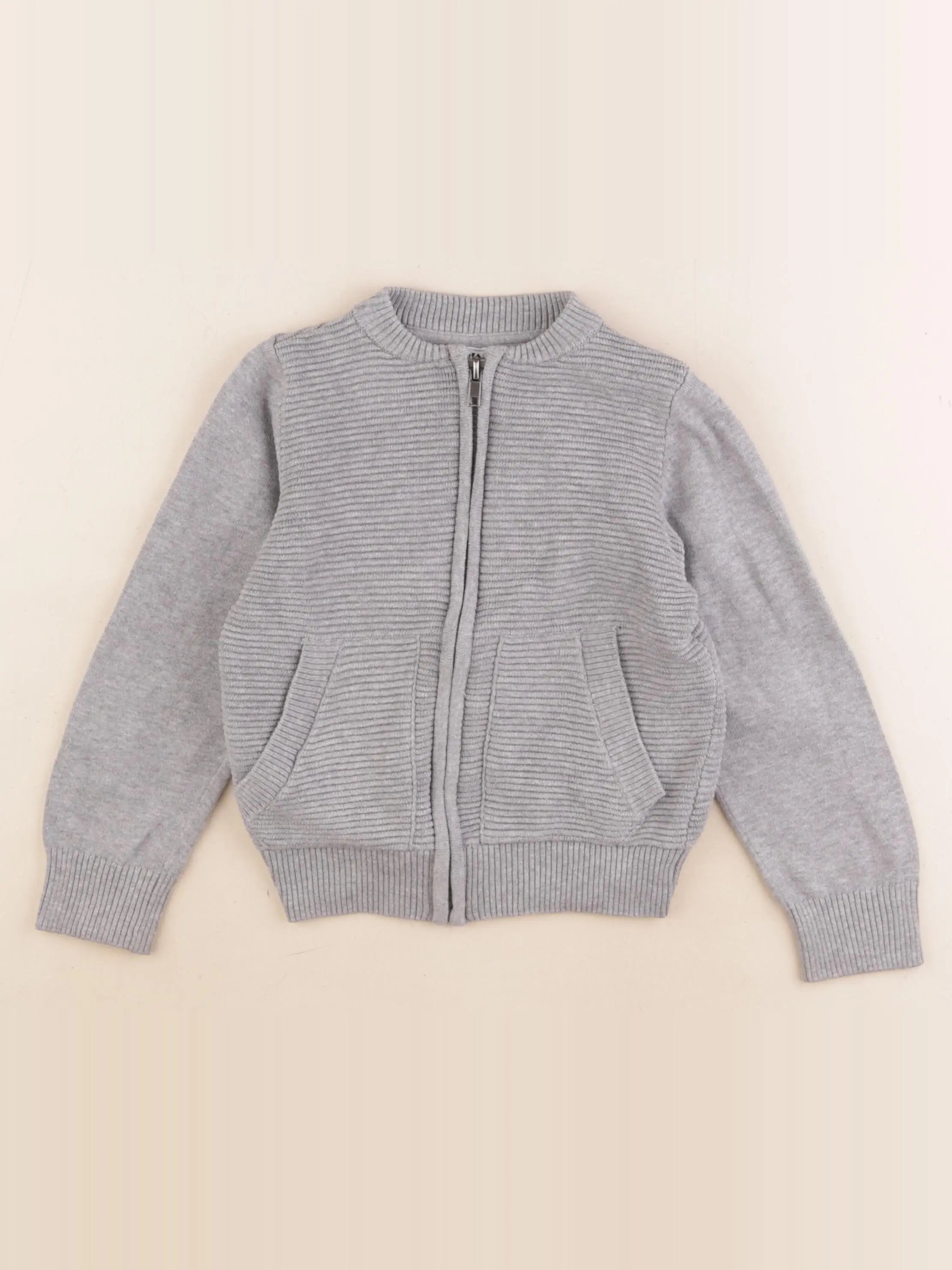 Tape à l'oeil - gilet gris - 4 ans