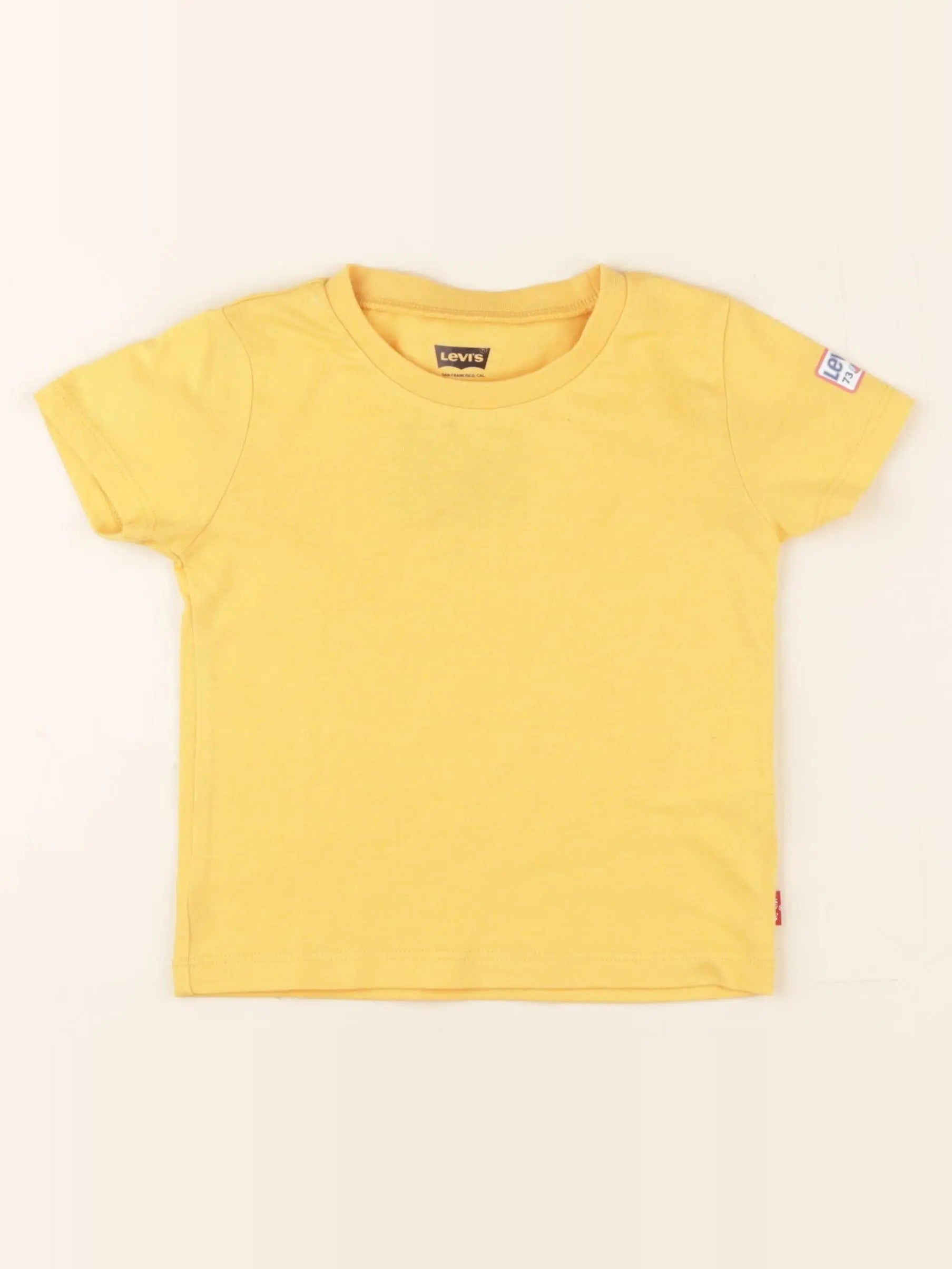 Levi's - tee-shirt jaune - 18 mois