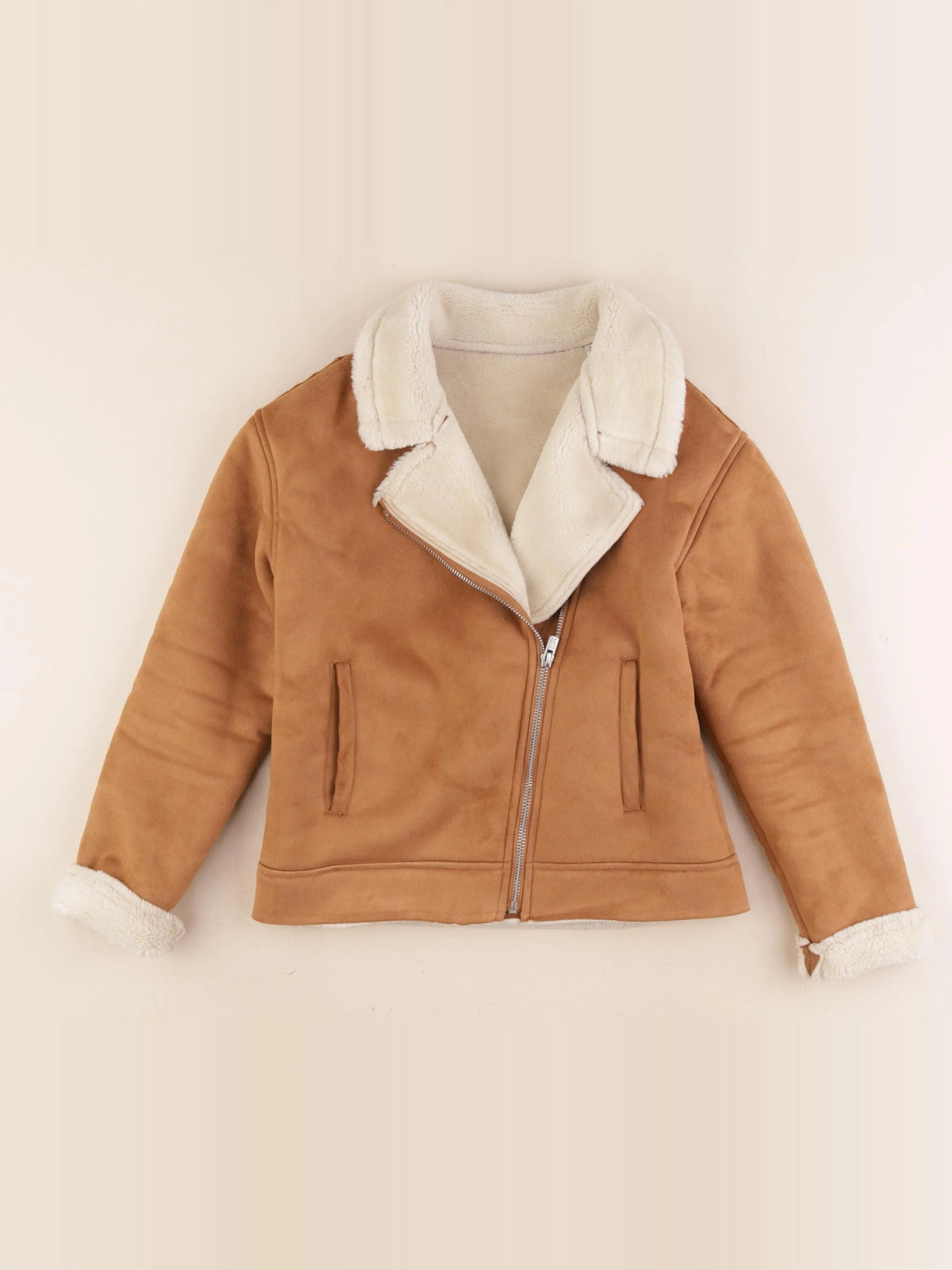 Okaidi - veste marron - 8 ans