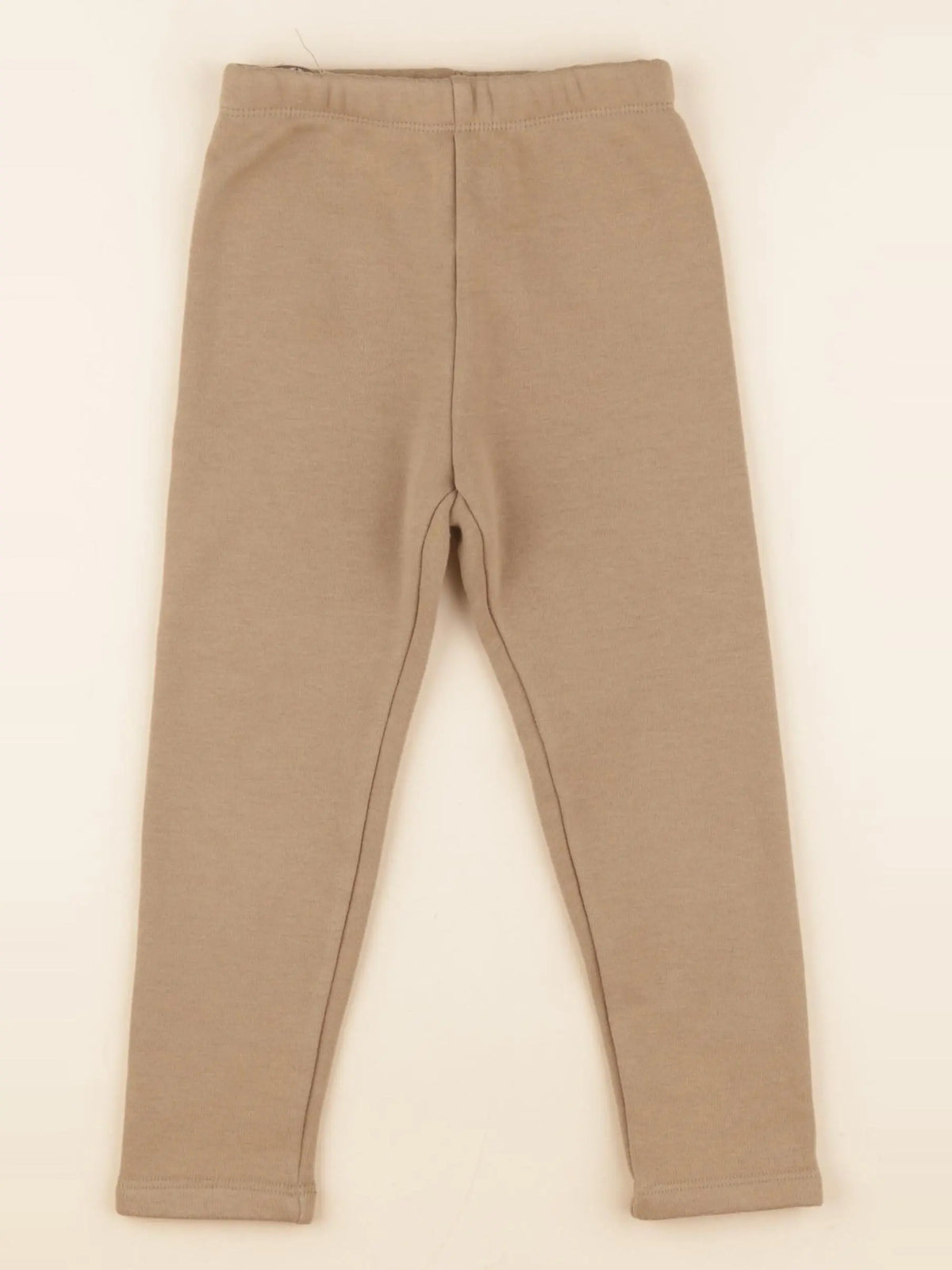 Vertbaudet - jogging doublé marron - 4 ans