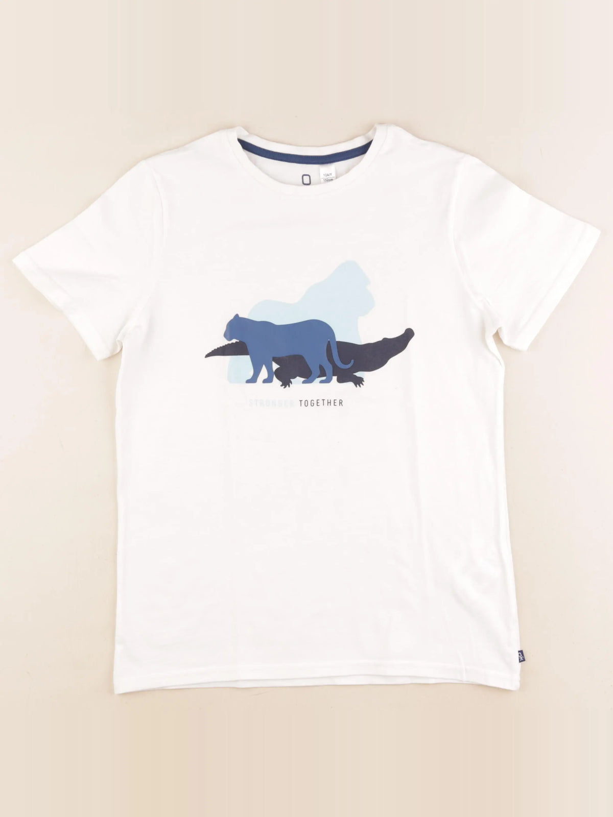 Okaidi - tee-shirt blanc - 12 ans