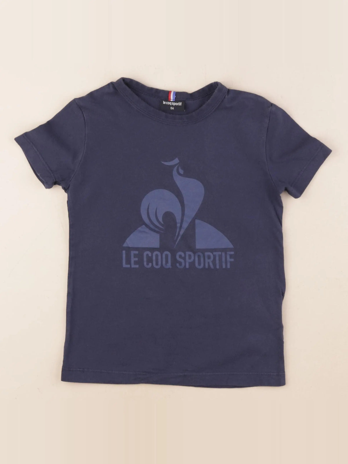 Le Coq Sportif - tee-shirt bleu - 6 ans