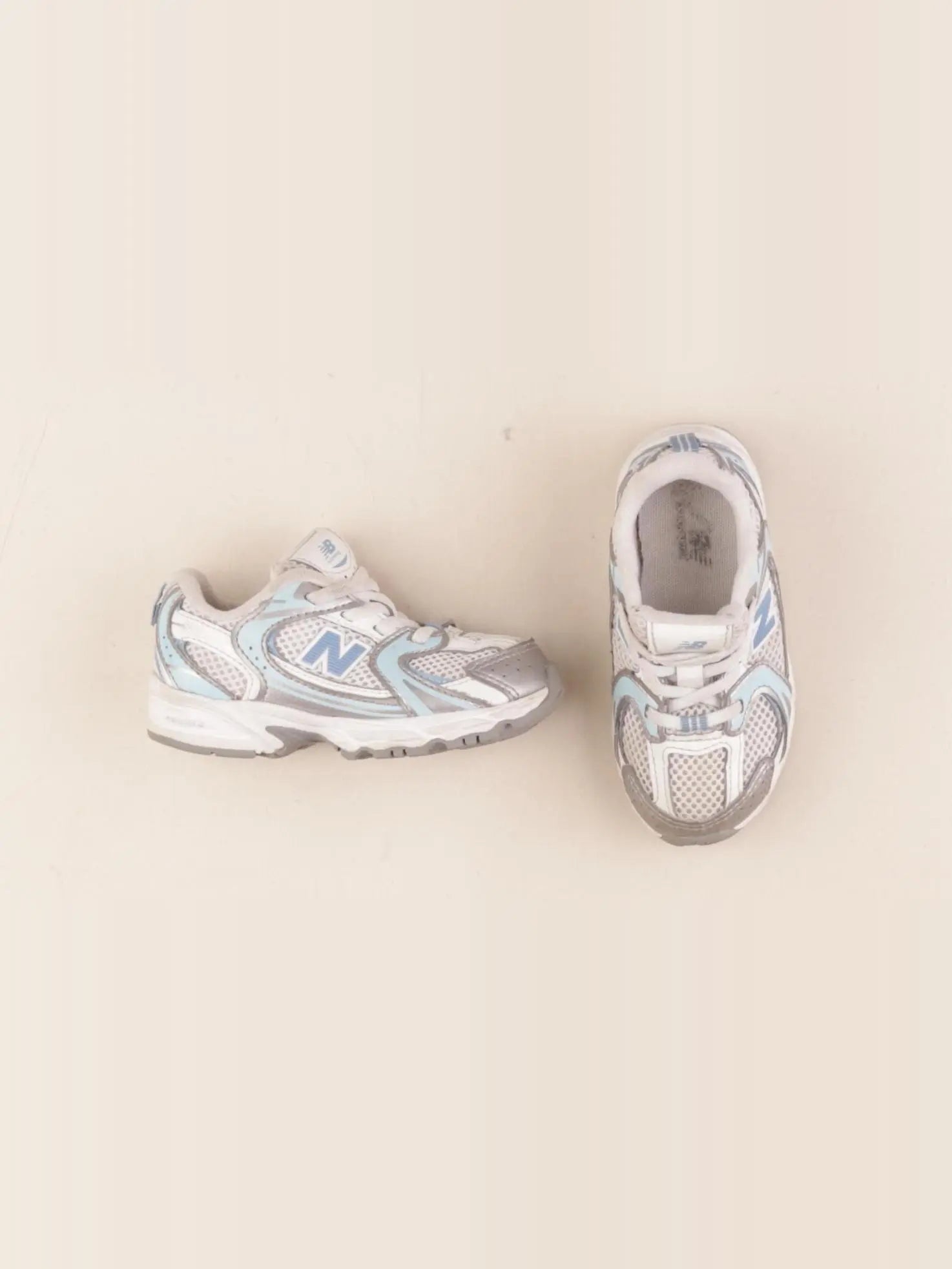 New Balance - baskets gris, bleu - pointure 24