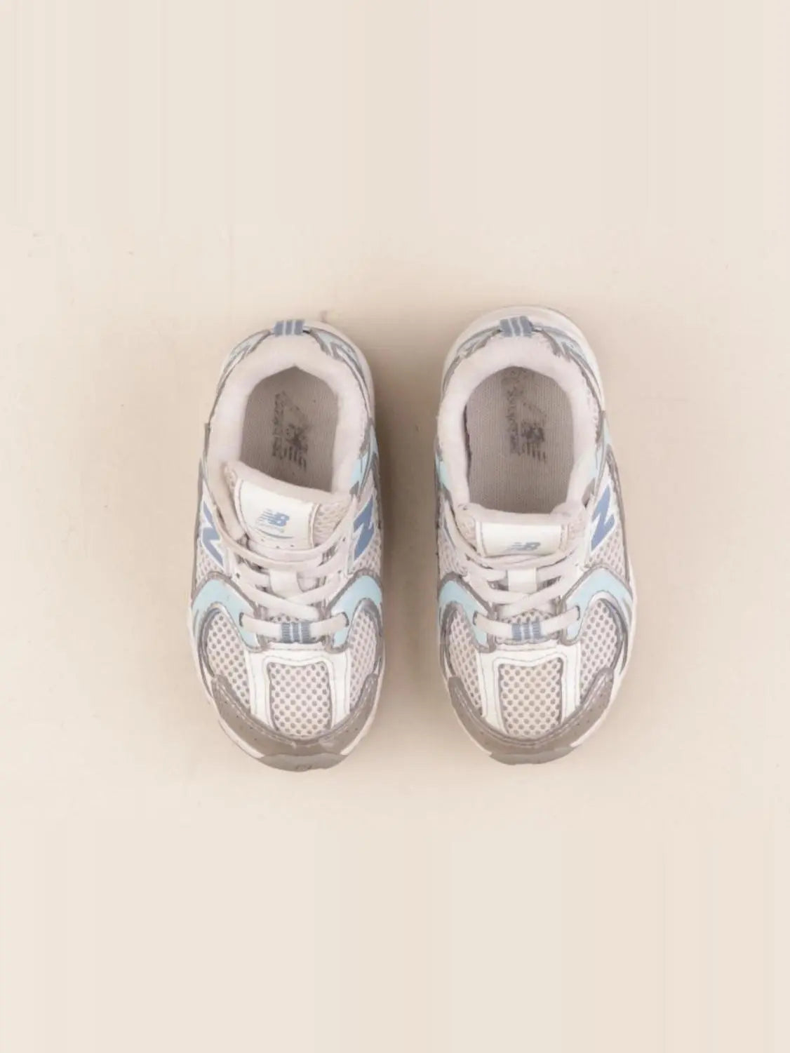 New Balance - baskets gris, bleu - pointure 24