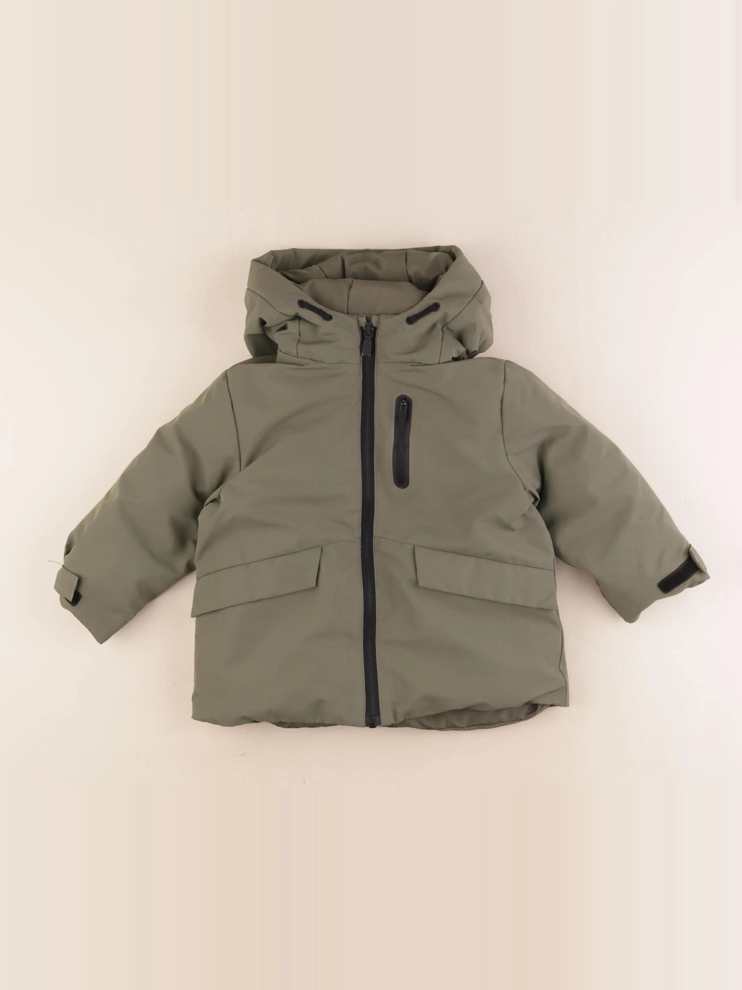 Zara - veste doublé vert - 2 ans