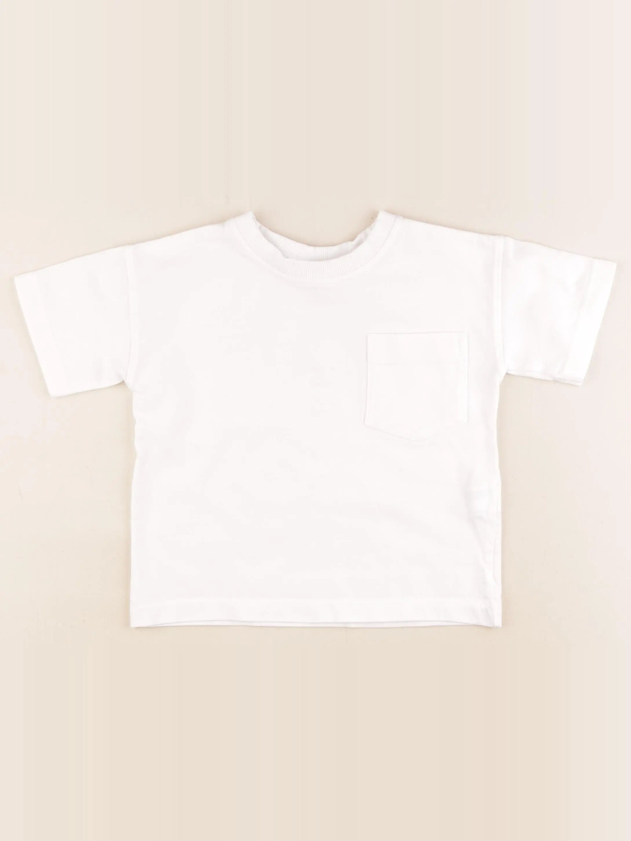 Zara - tee-shirt blanc - 2 ans