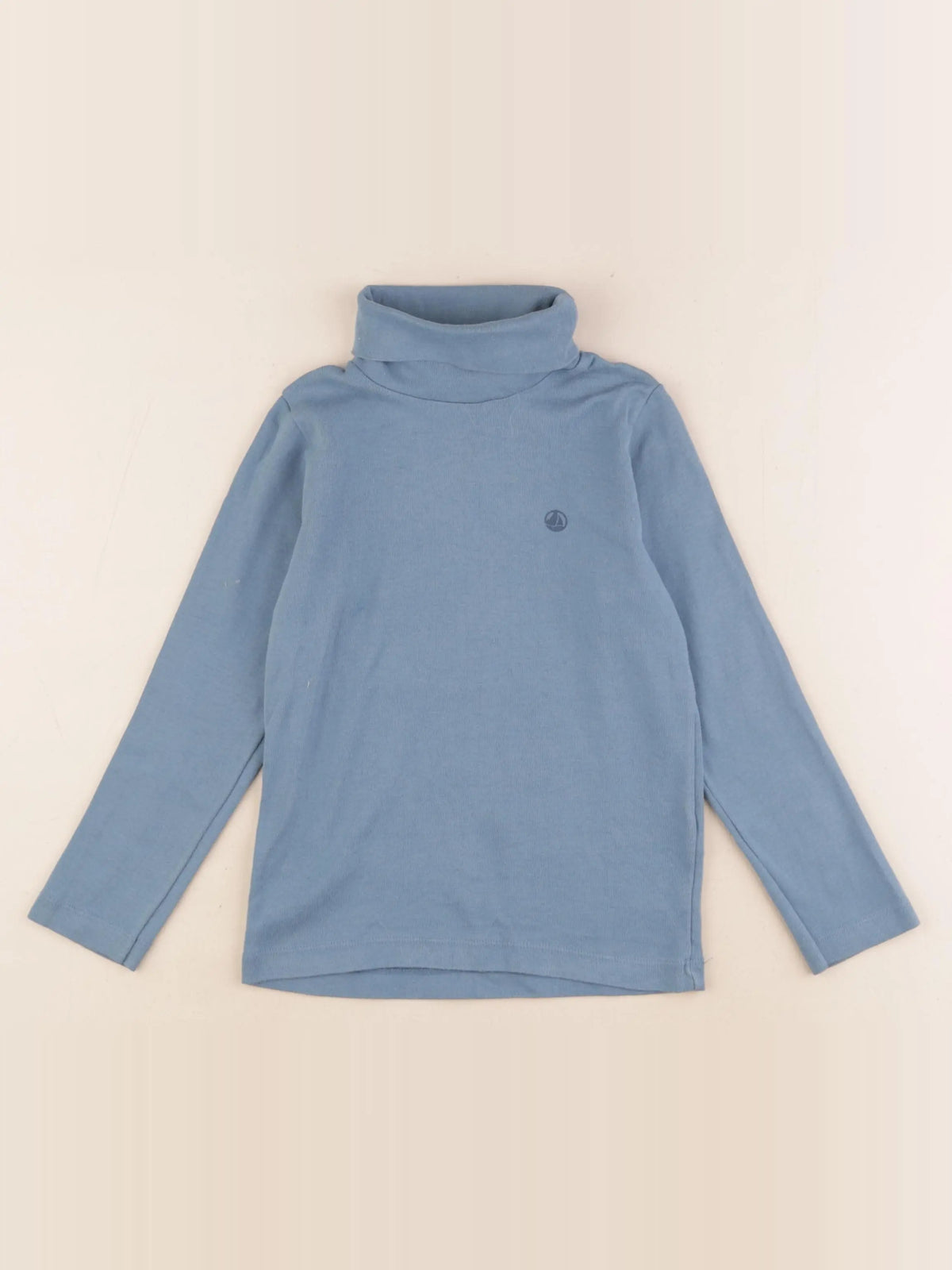 Petit Bateau - sous-pull bleu - 5 ans