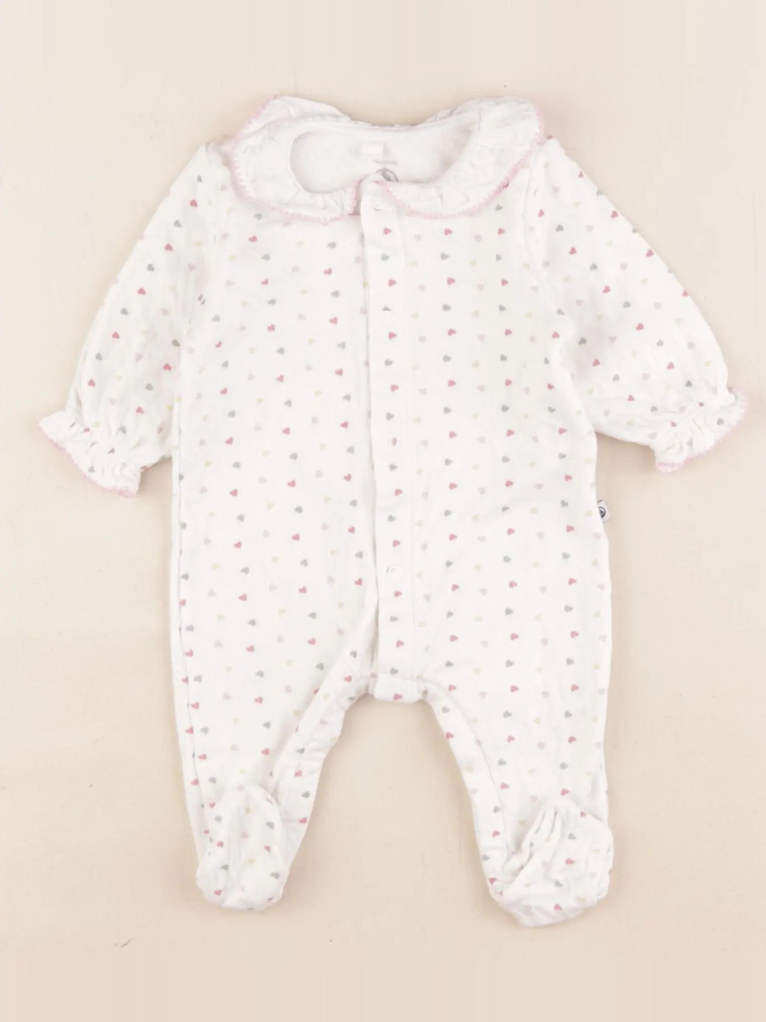 Petit Bateau - pyjama coton multicolore - 1 mois