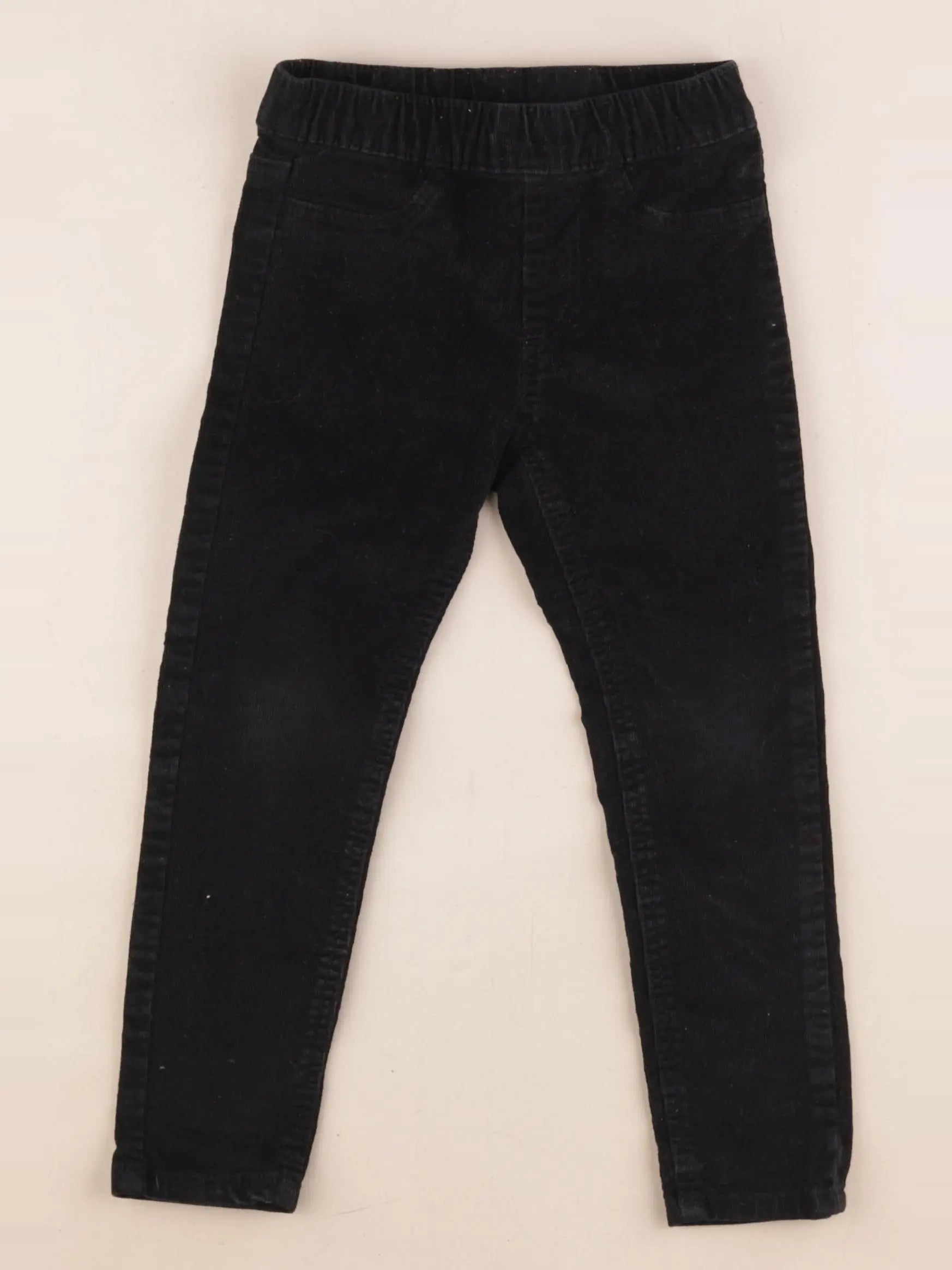 H&M - pantalon noir - 2/3 ans