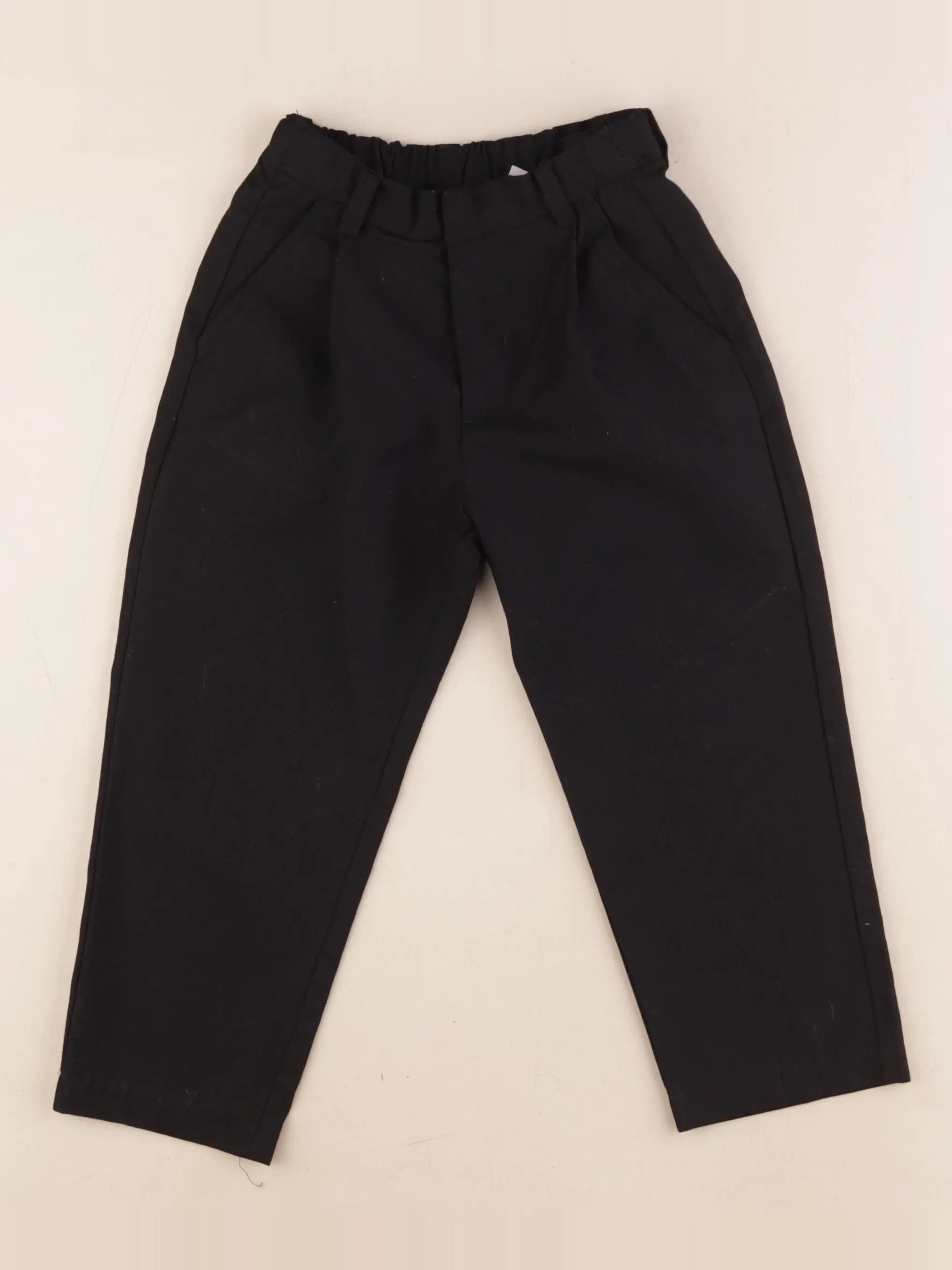 H&M - pantalon noir - 2/3 ans