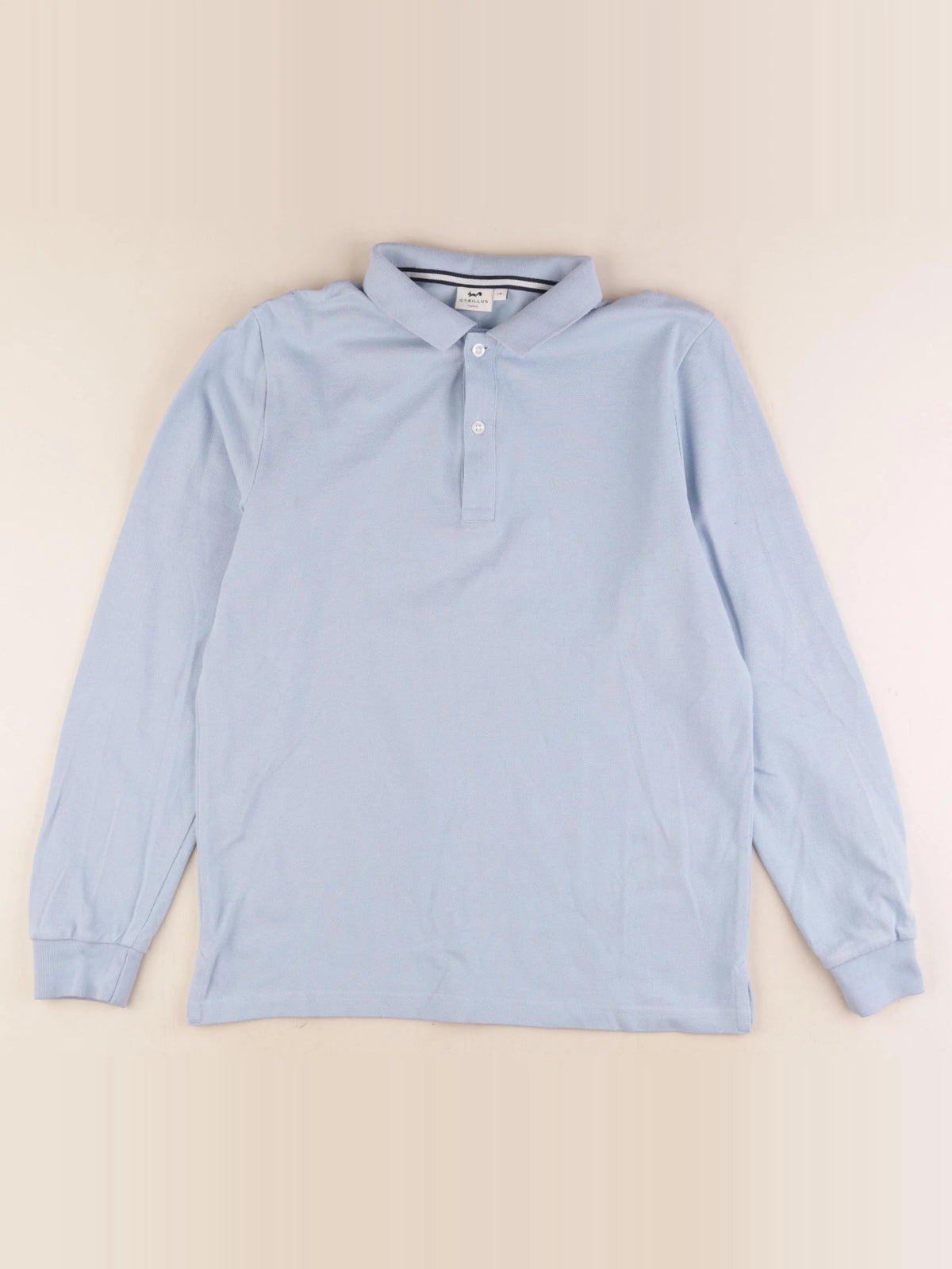 Cyrillus - polo bleu - 14 ans