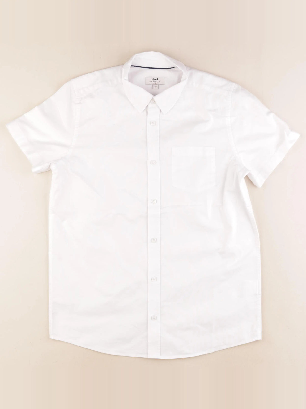 Cyrillus - chemise blanc - 14 ans