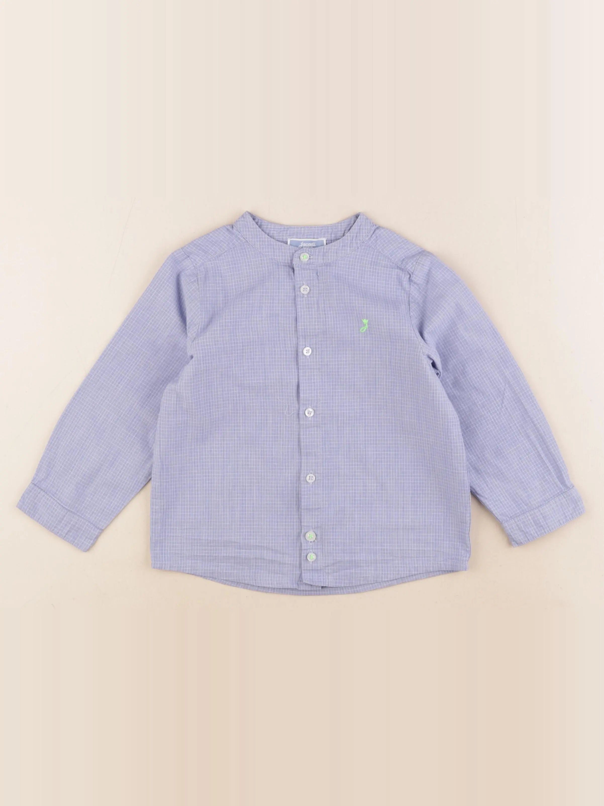Jacadi - chemise bleu, blanc - 36 mois