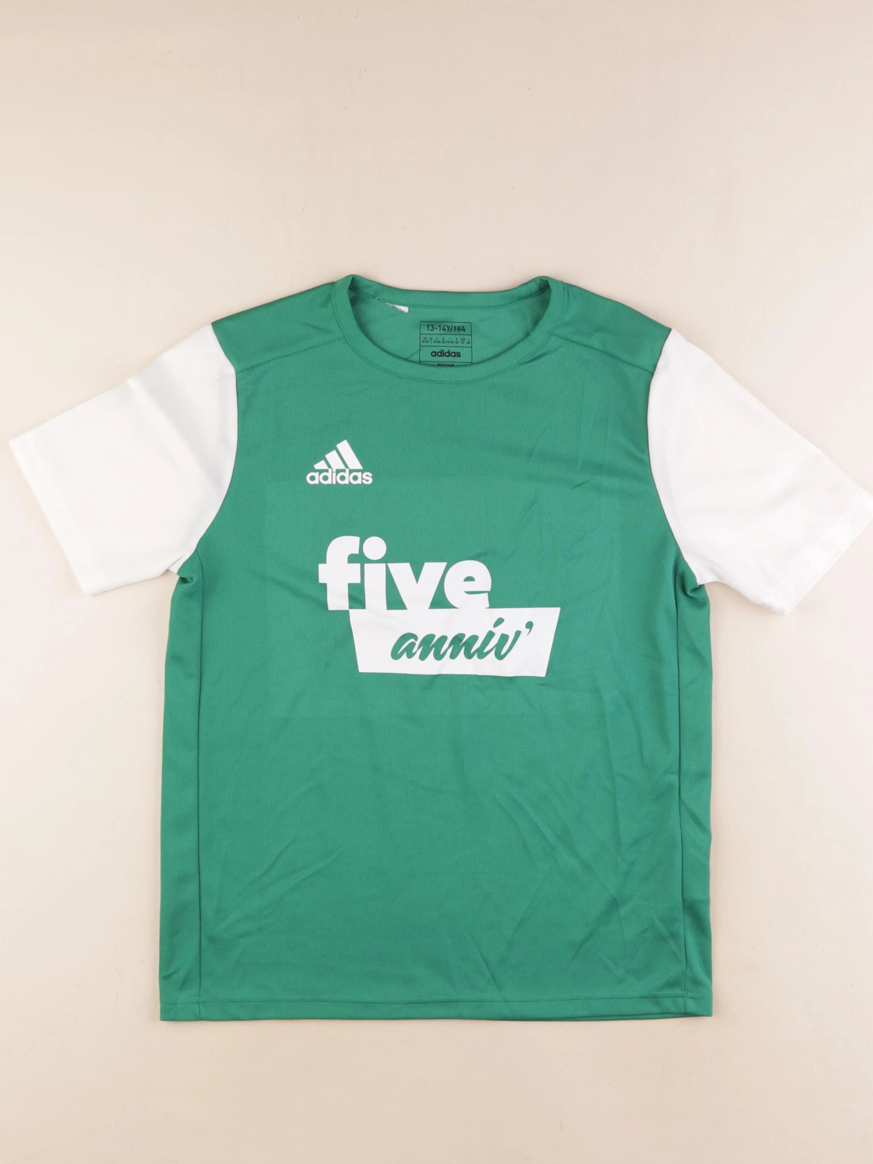 Adidas - tee-shirt vert - 13/14 ans