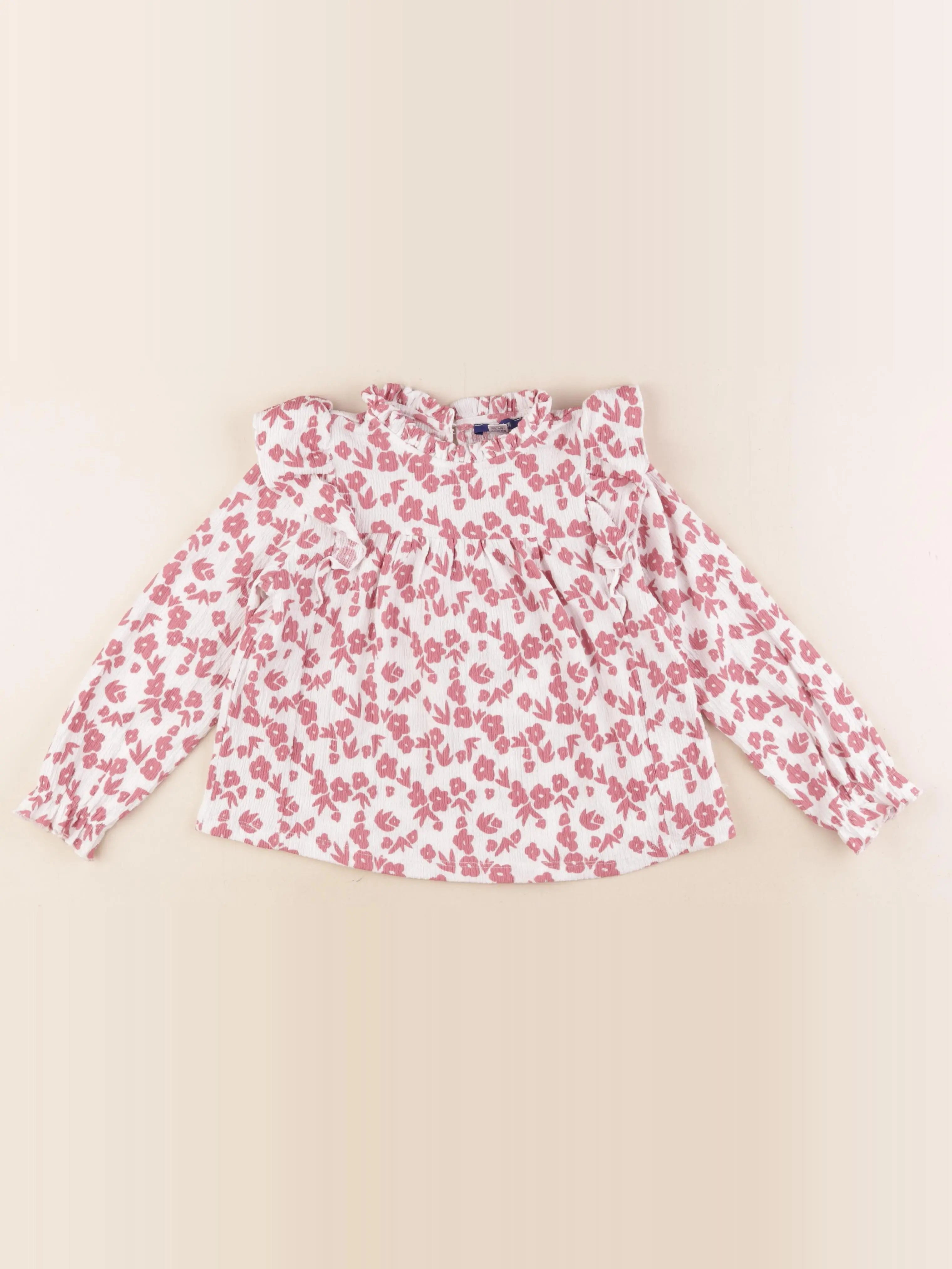 Okaidi - blouse rose - 5 ans