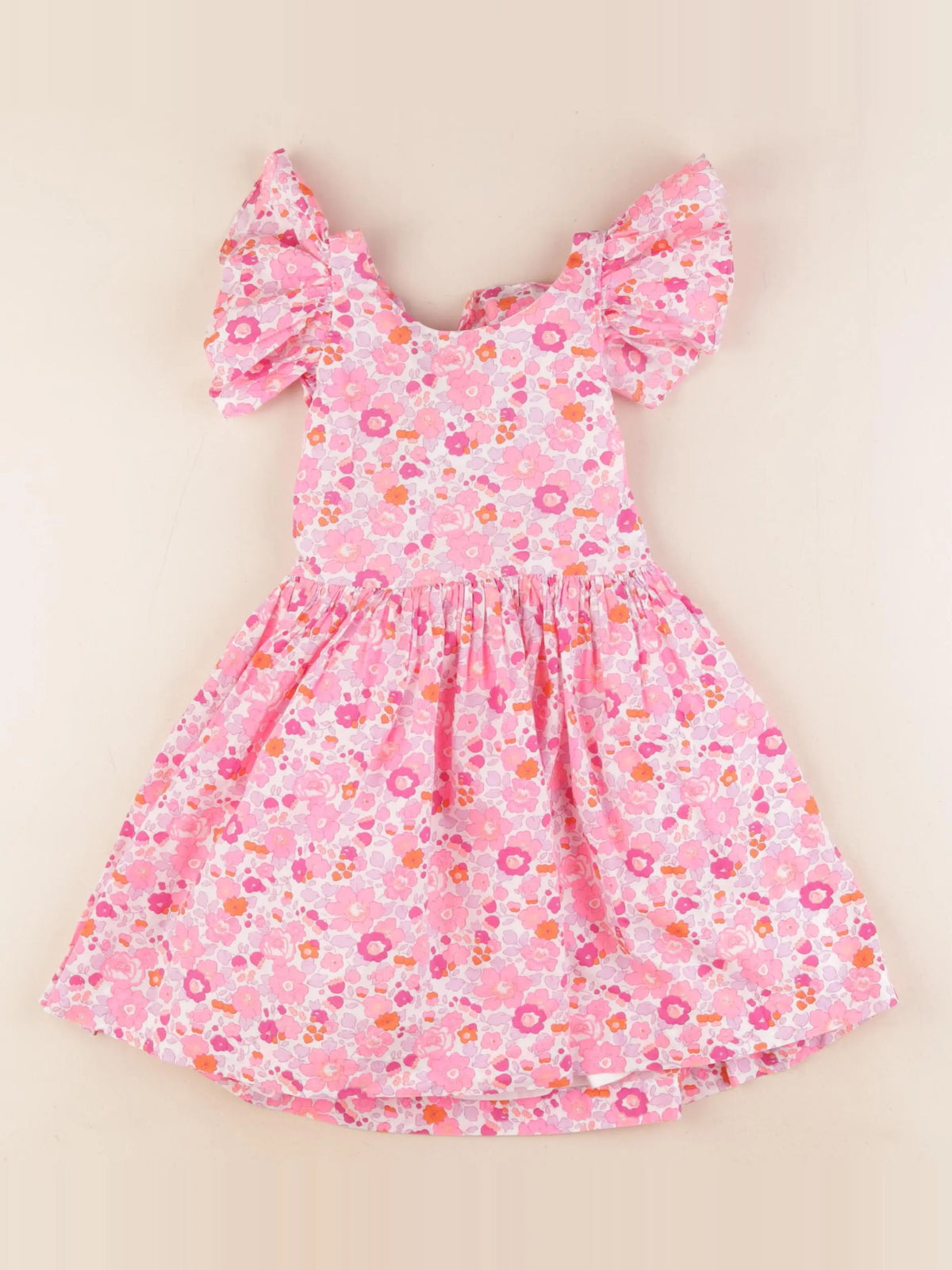 Jacadi - robe liberty rose - 4 ans