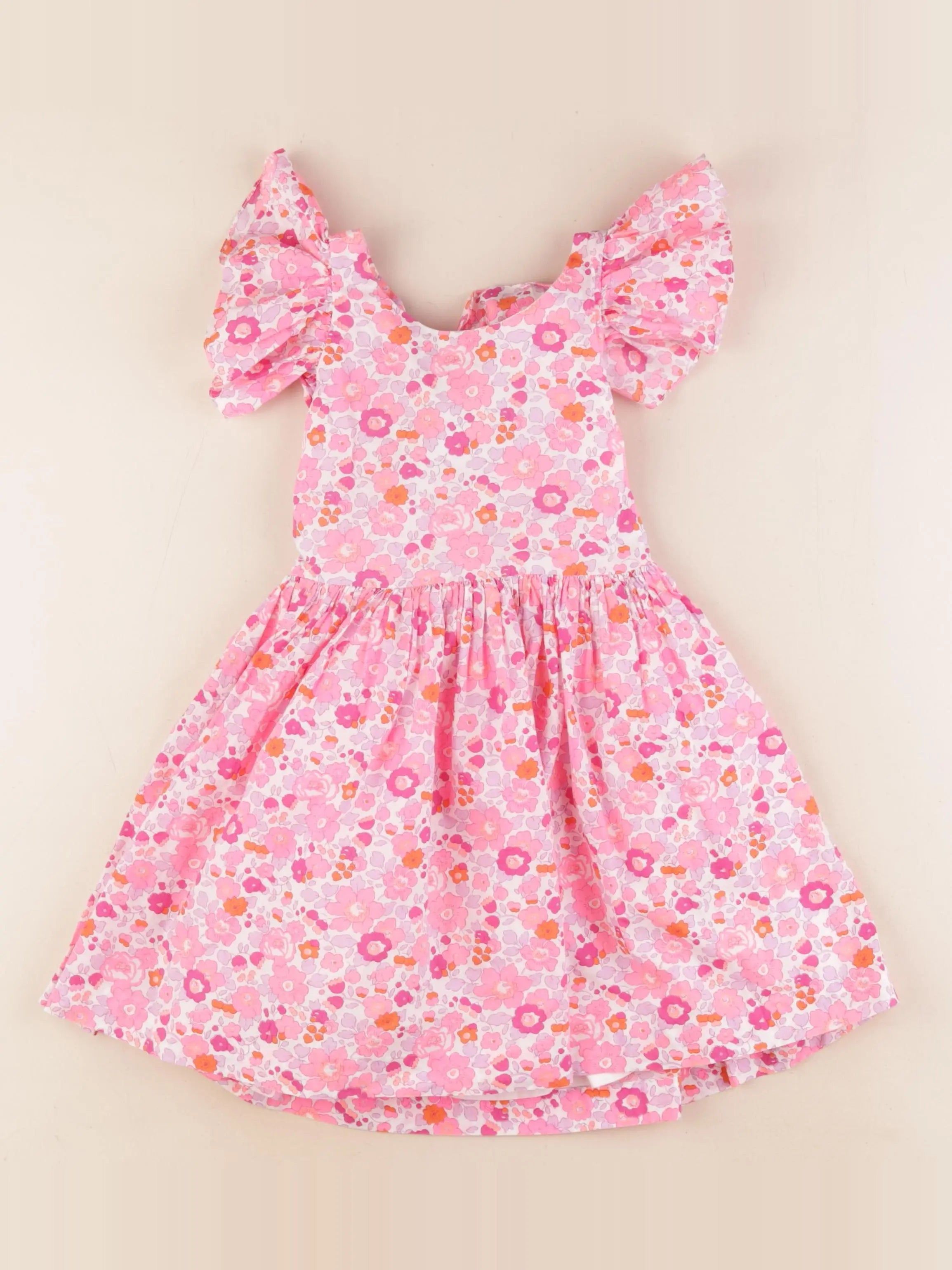 Jacadi - robe liberty rose - 4 ans