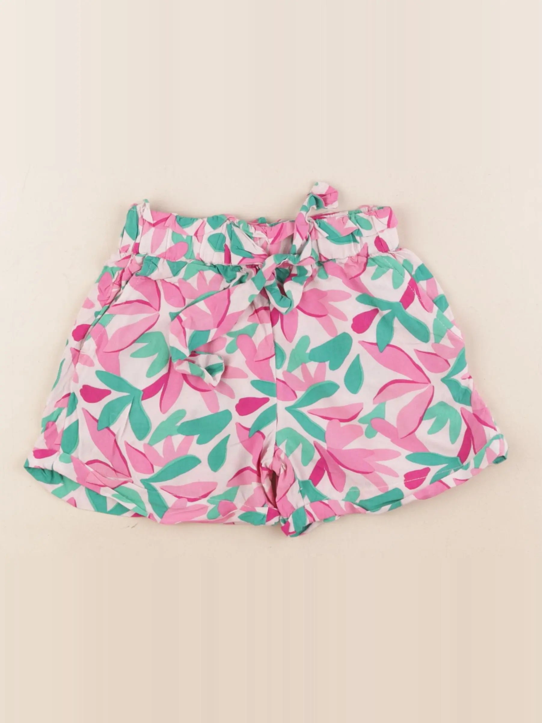 Tape à l'oeil - short rose, vert - 4 ans