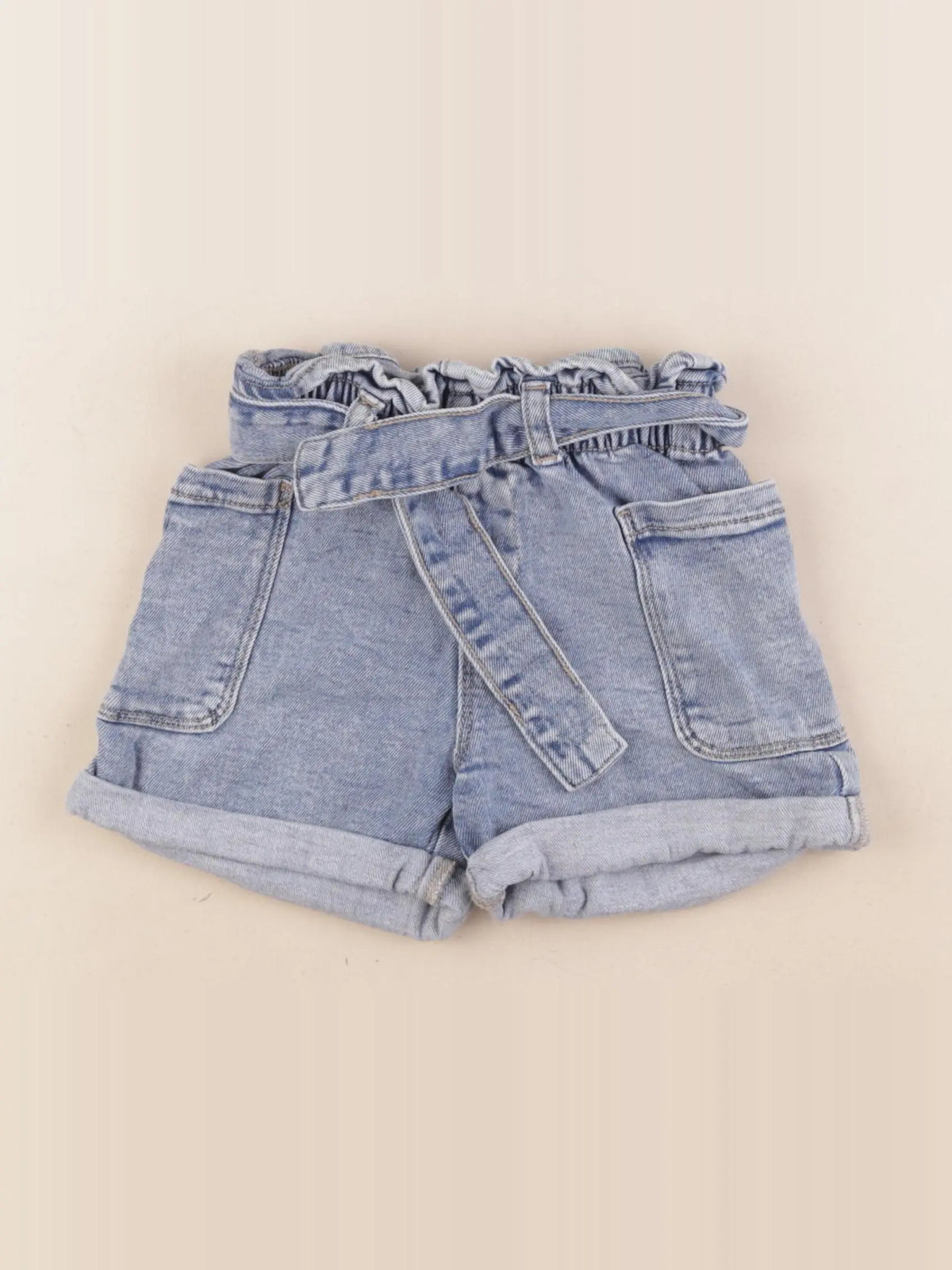 Tape à l'oeil - short bleu - 4 ans