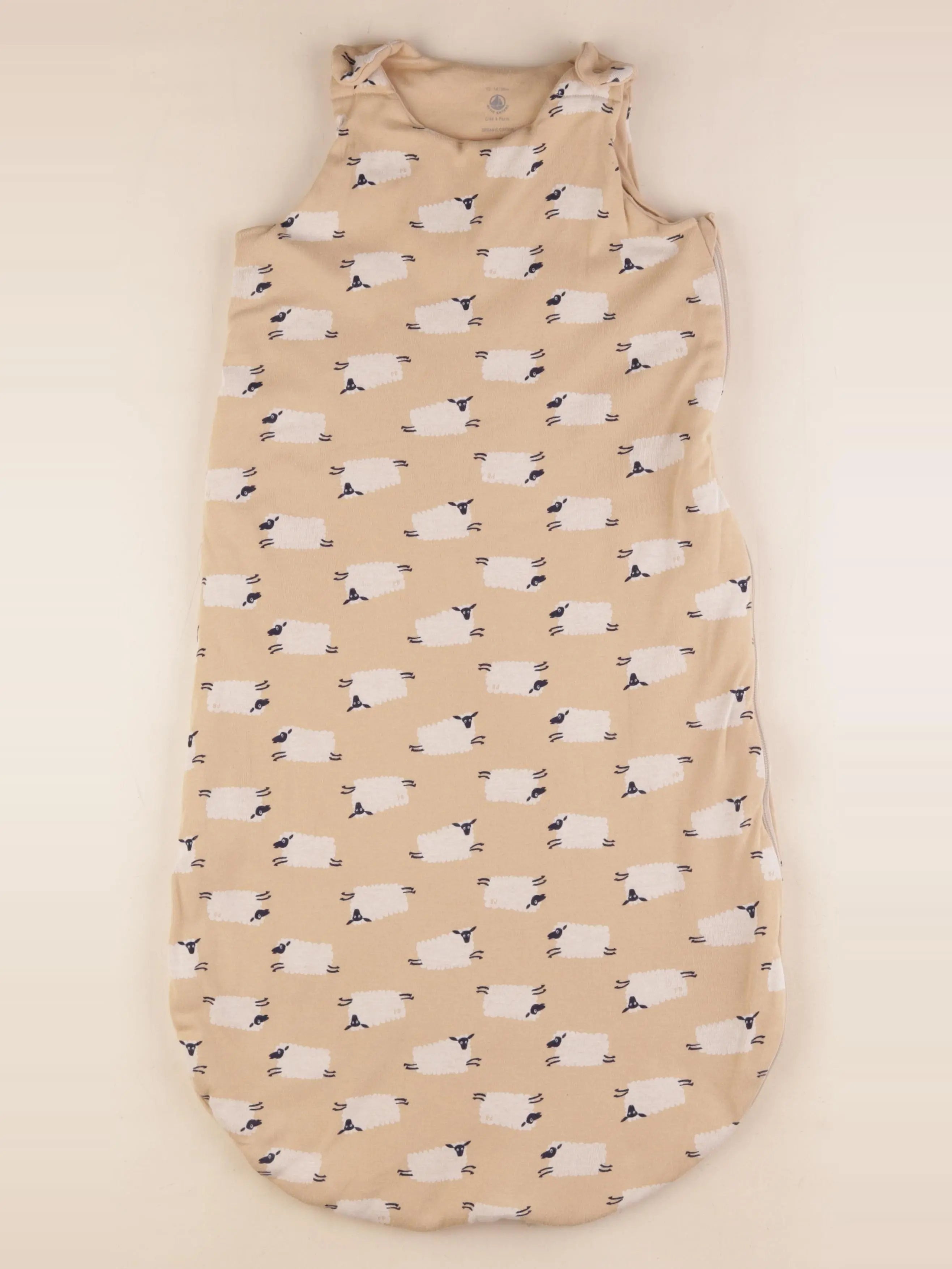 Petit Bateau - gigoteuse beige - 18/36 mois
