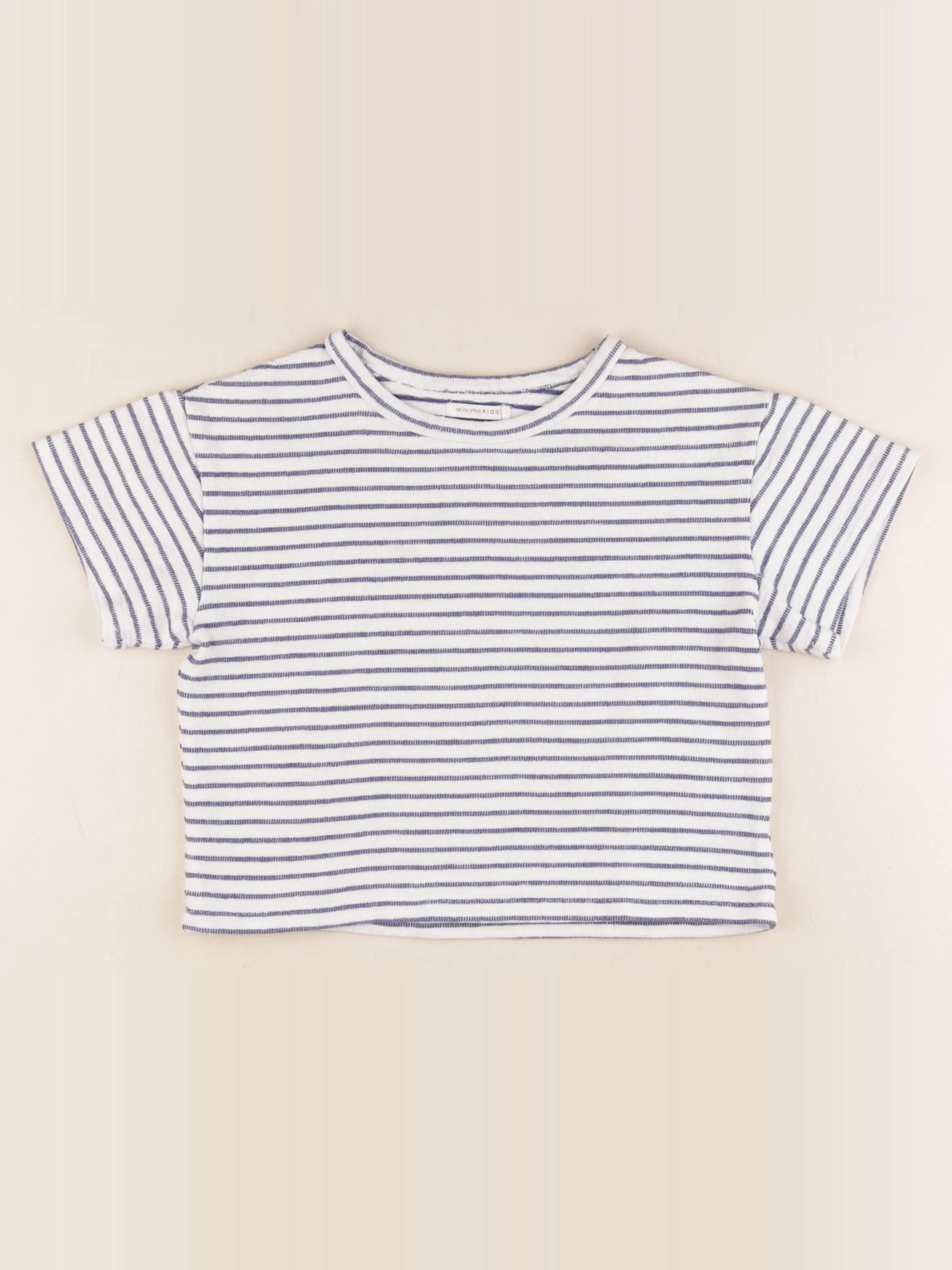 Monoprix - tee-shirt bleu - 8 ans