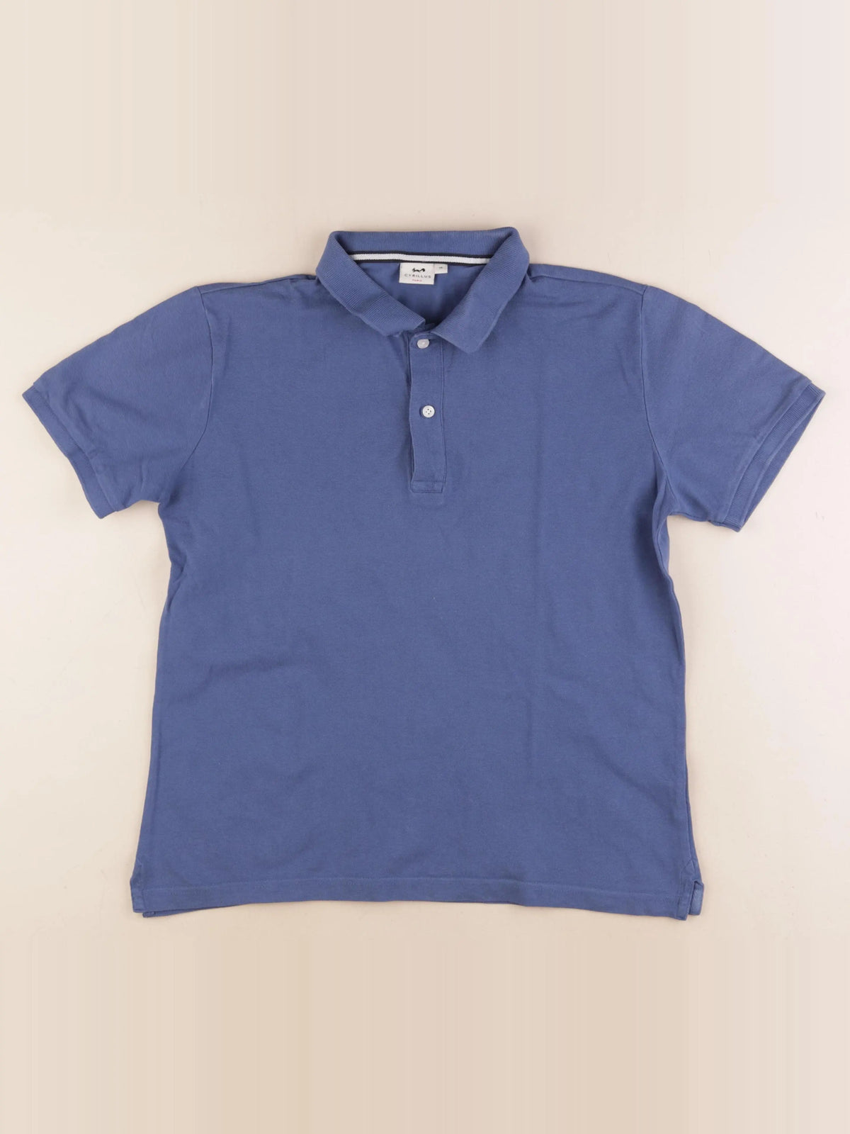 Cyrillus - polo bleu - 16 ans