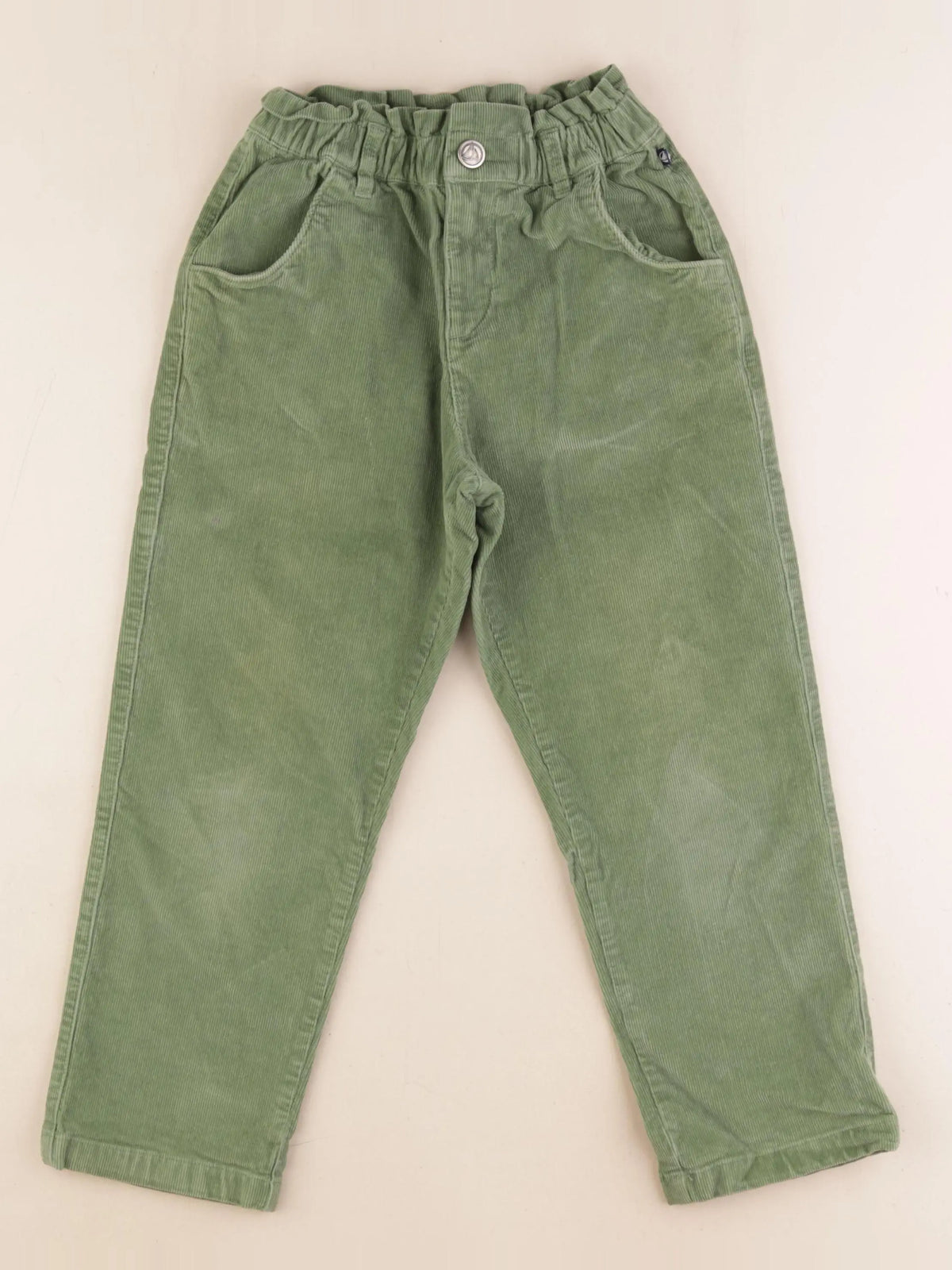 Petit Bateau - pantalon vert - 8 ans