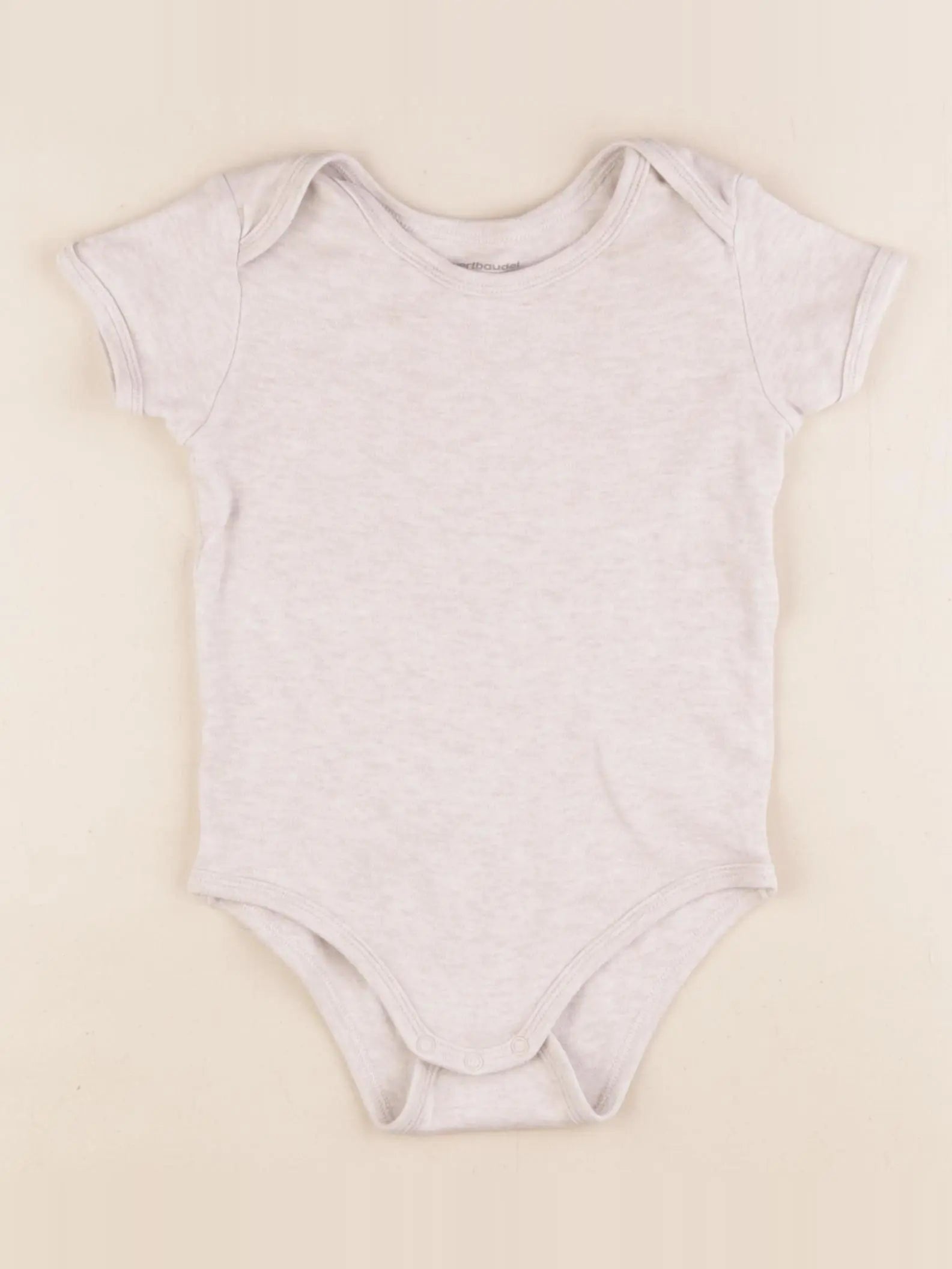 Vertbaudet - body beige - 24 mois