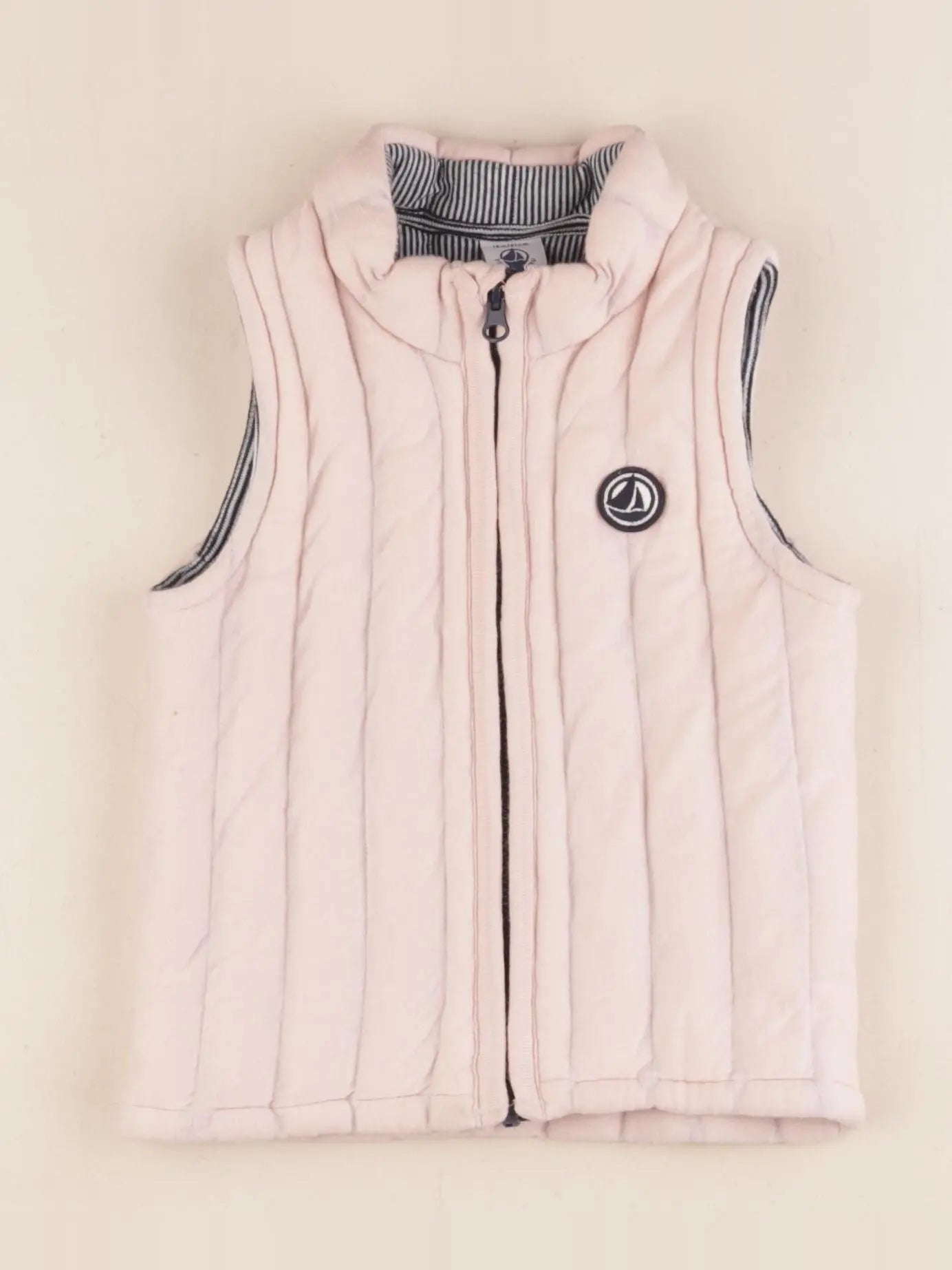 Petit Bateau - gilet rose - 18 mois