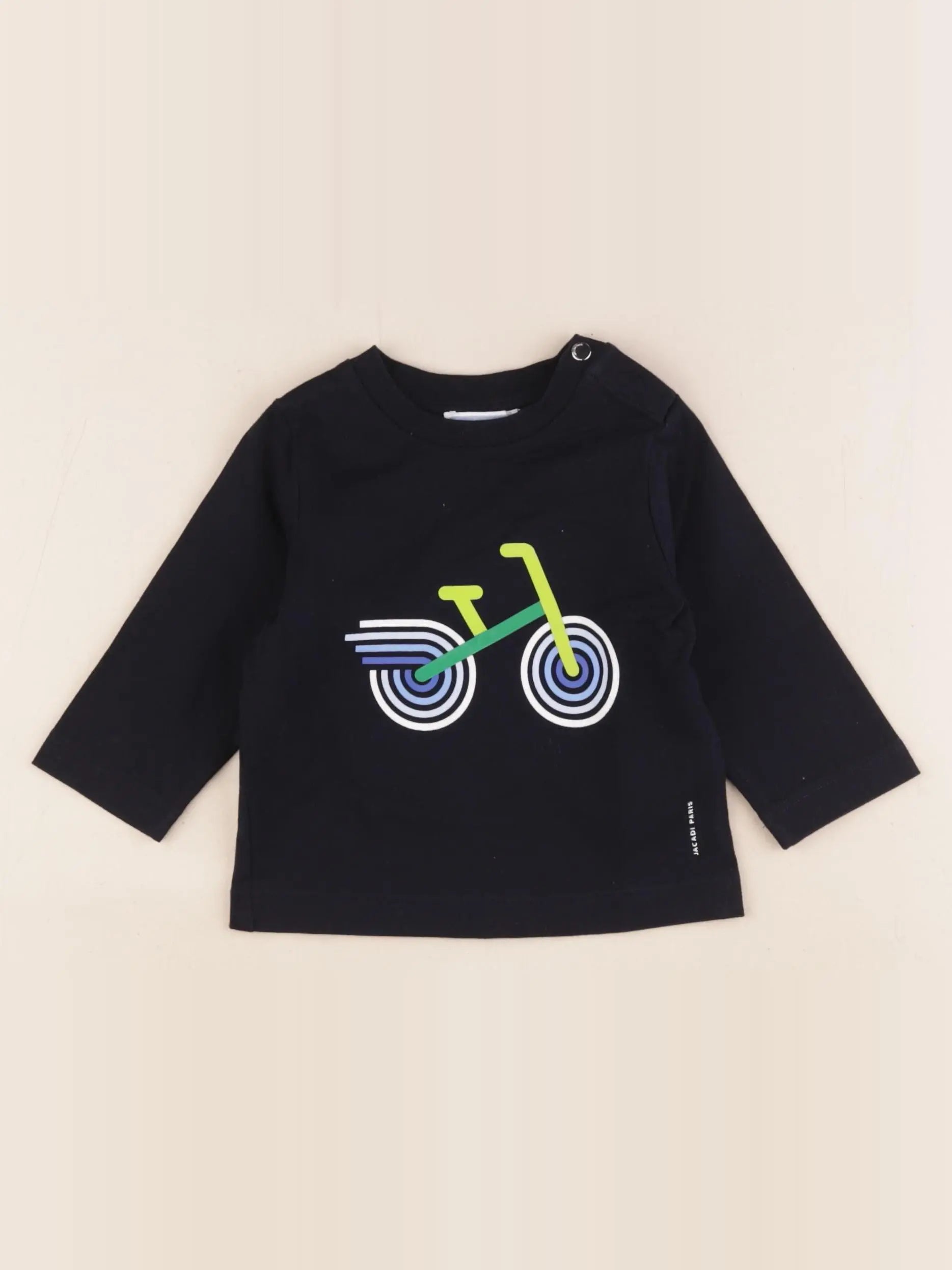 Jacadi - tee-shirt bleu - 6 mois