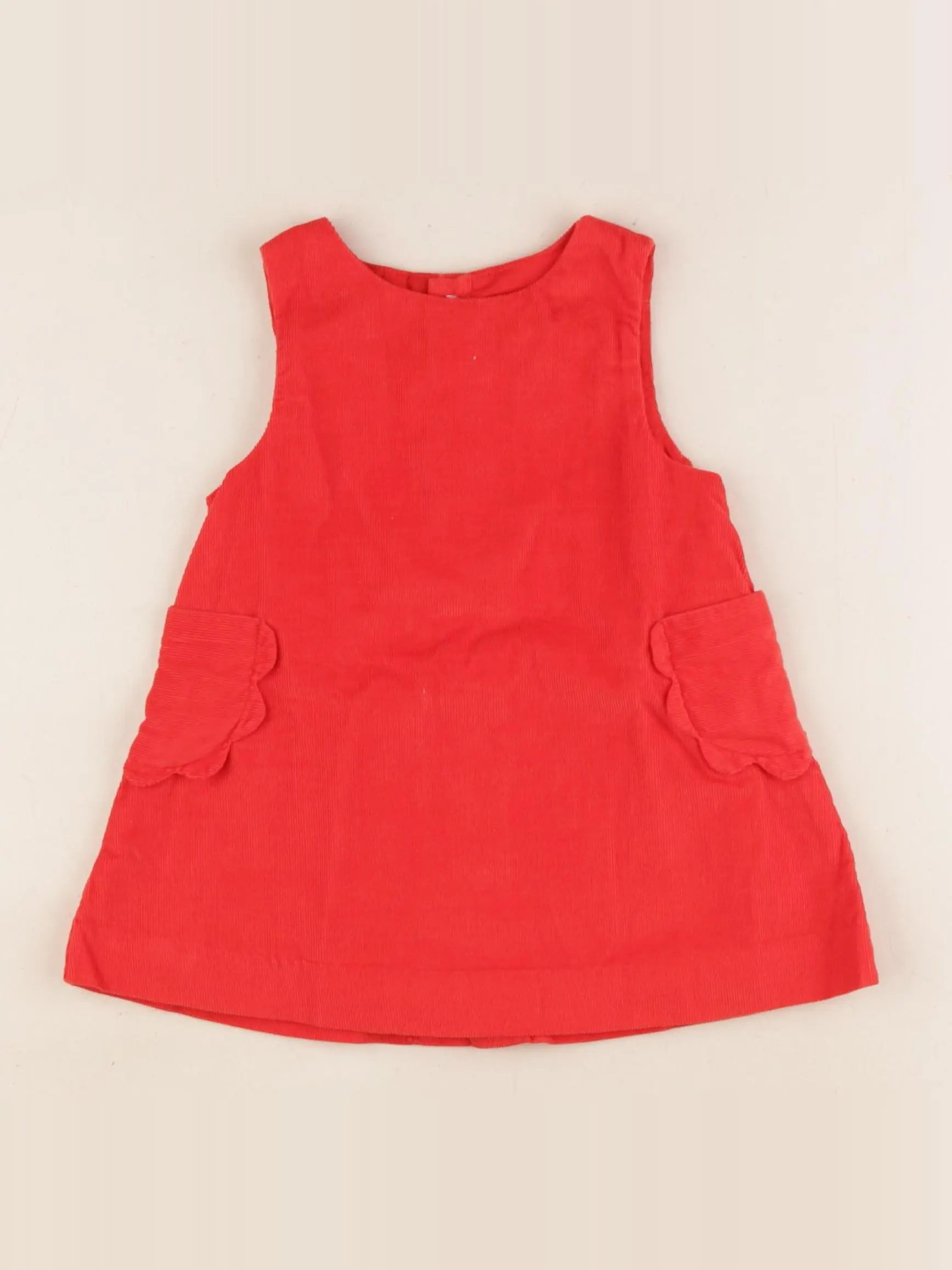 Jacadi - robe rouge - 12 mois