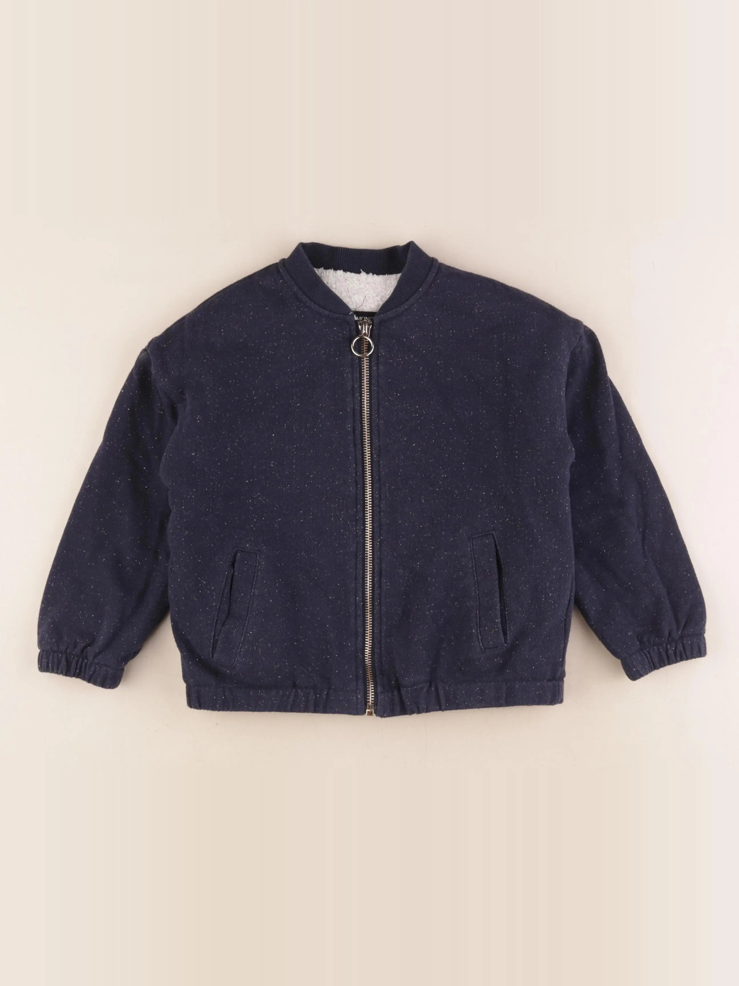 Monoprix - gilet bleu - 6 ans