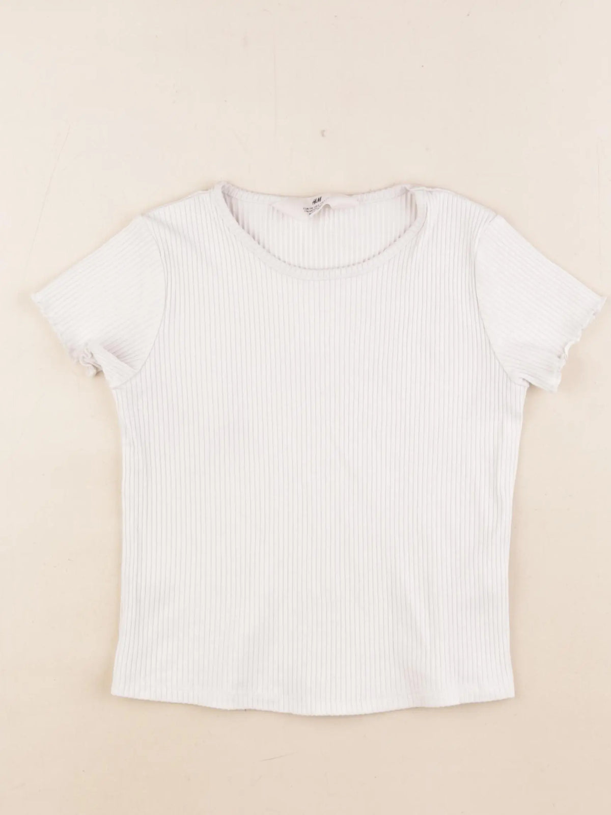 H&M - tee-shirt blanc - 5/6 ans