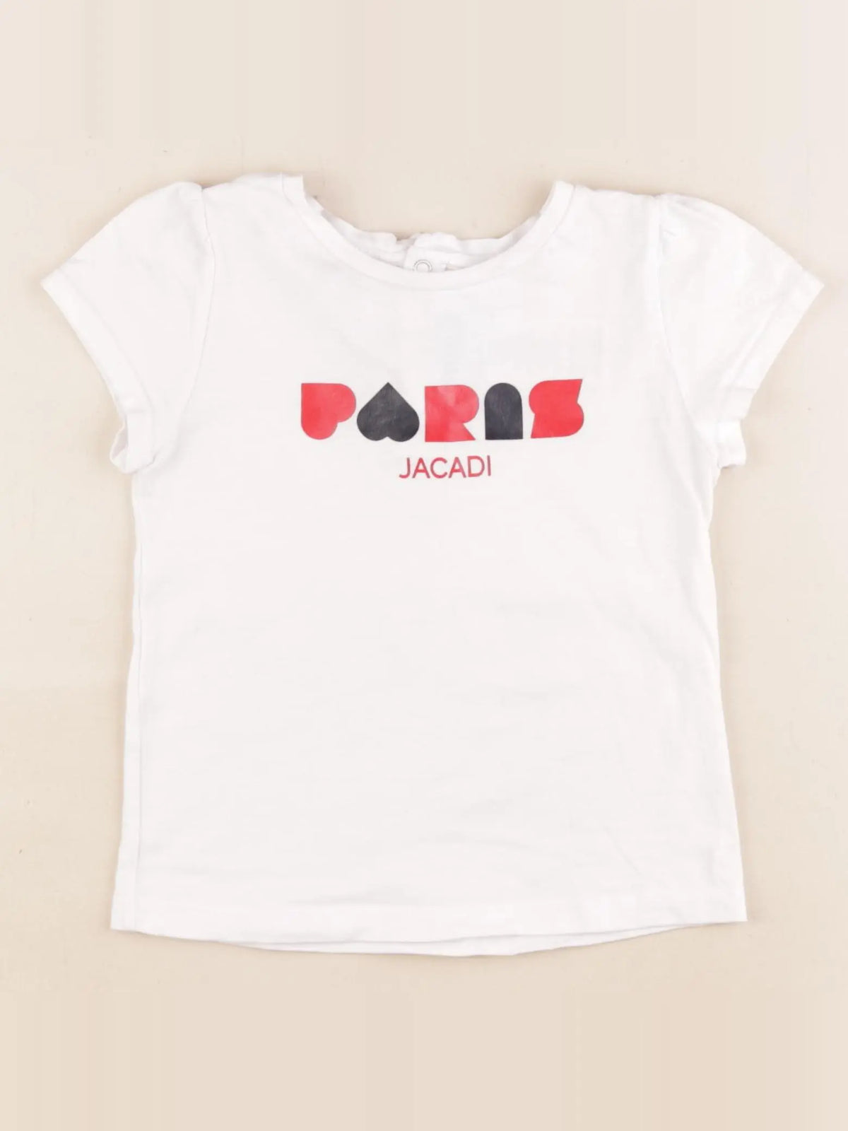 Jacadi - tee-shirt blanc - 4 ans