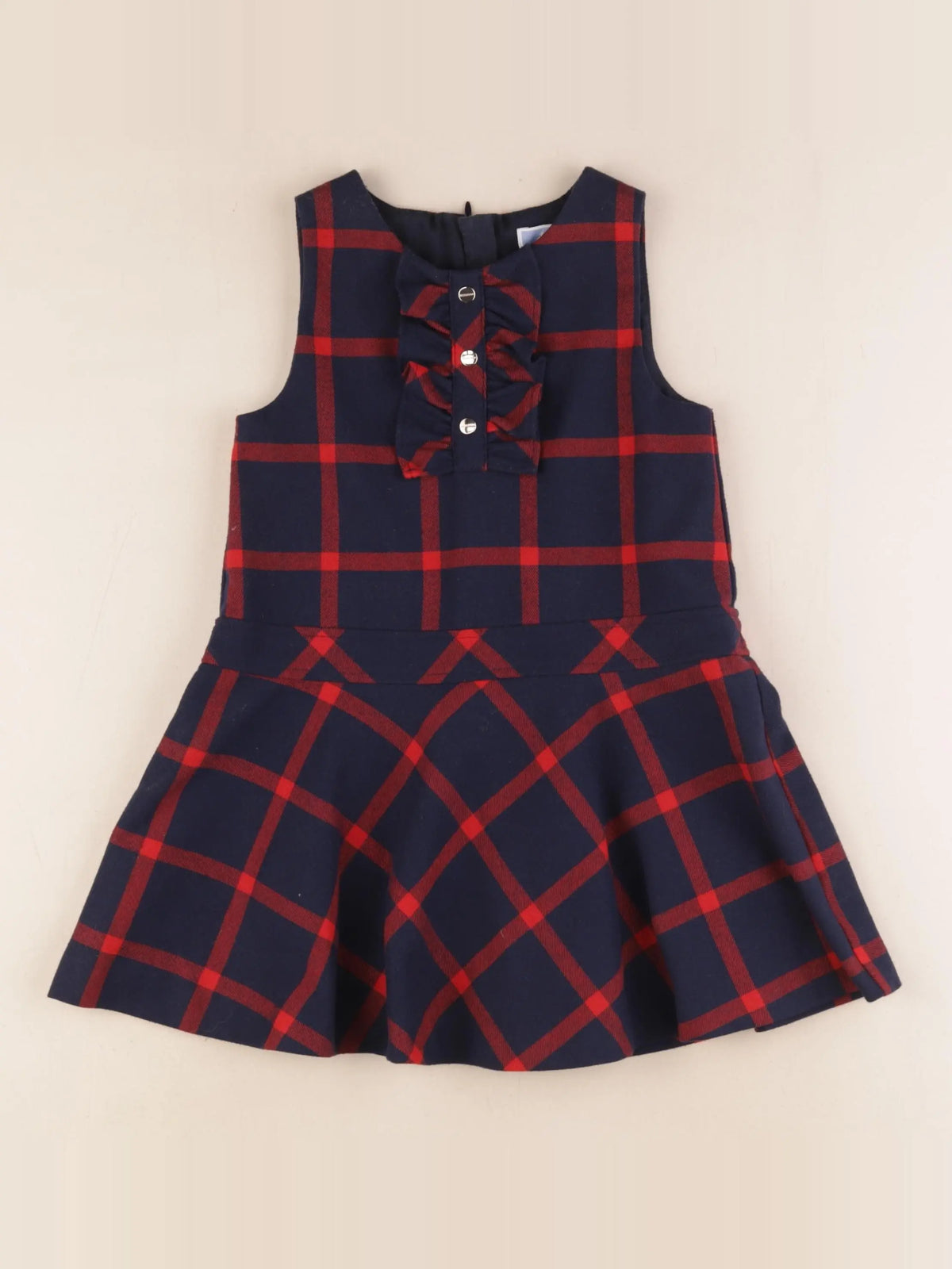 Jacadi - robe bleu, rouge - 4 ans